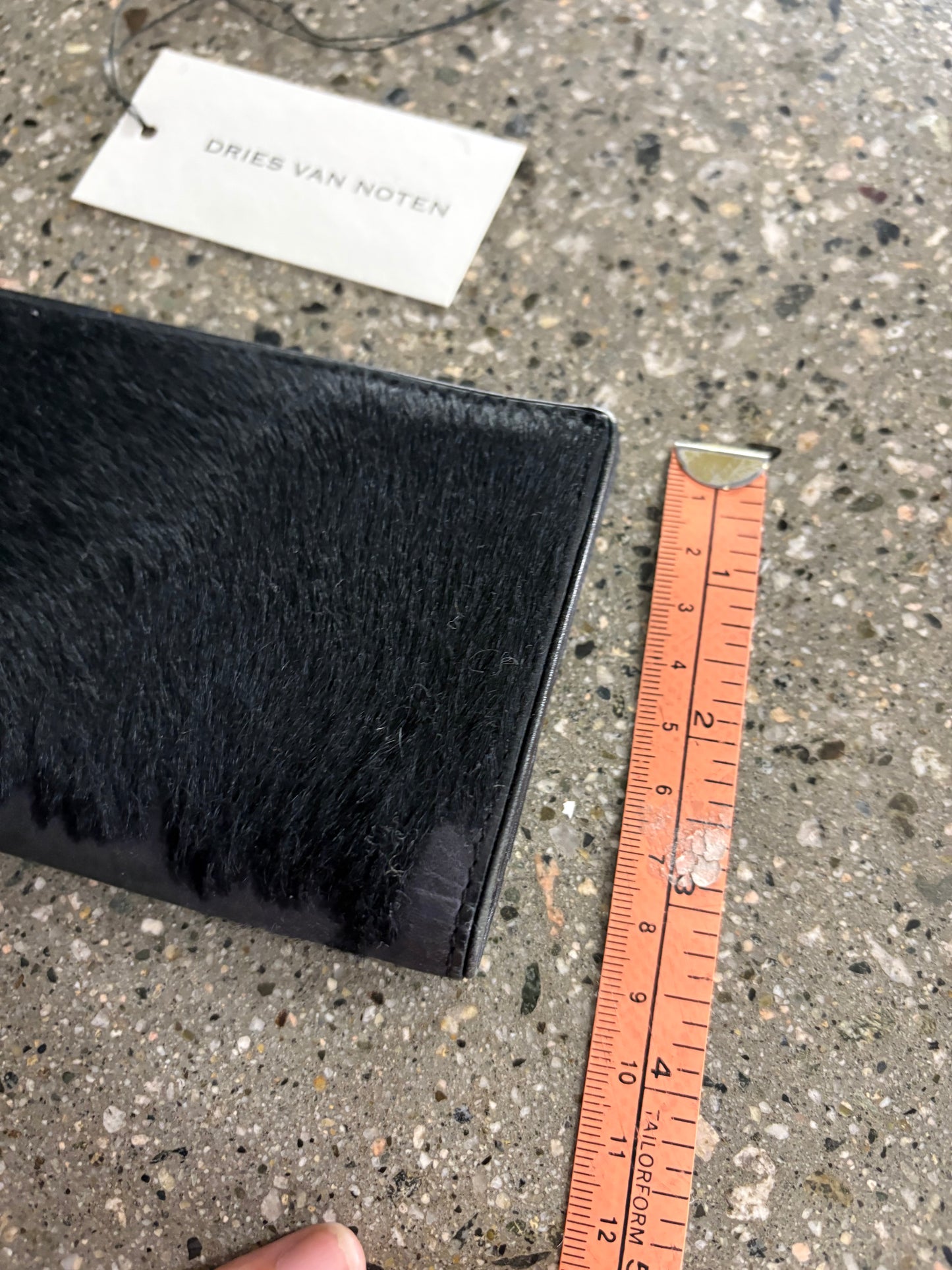 Dries Van Noten Pony Hair Wallet