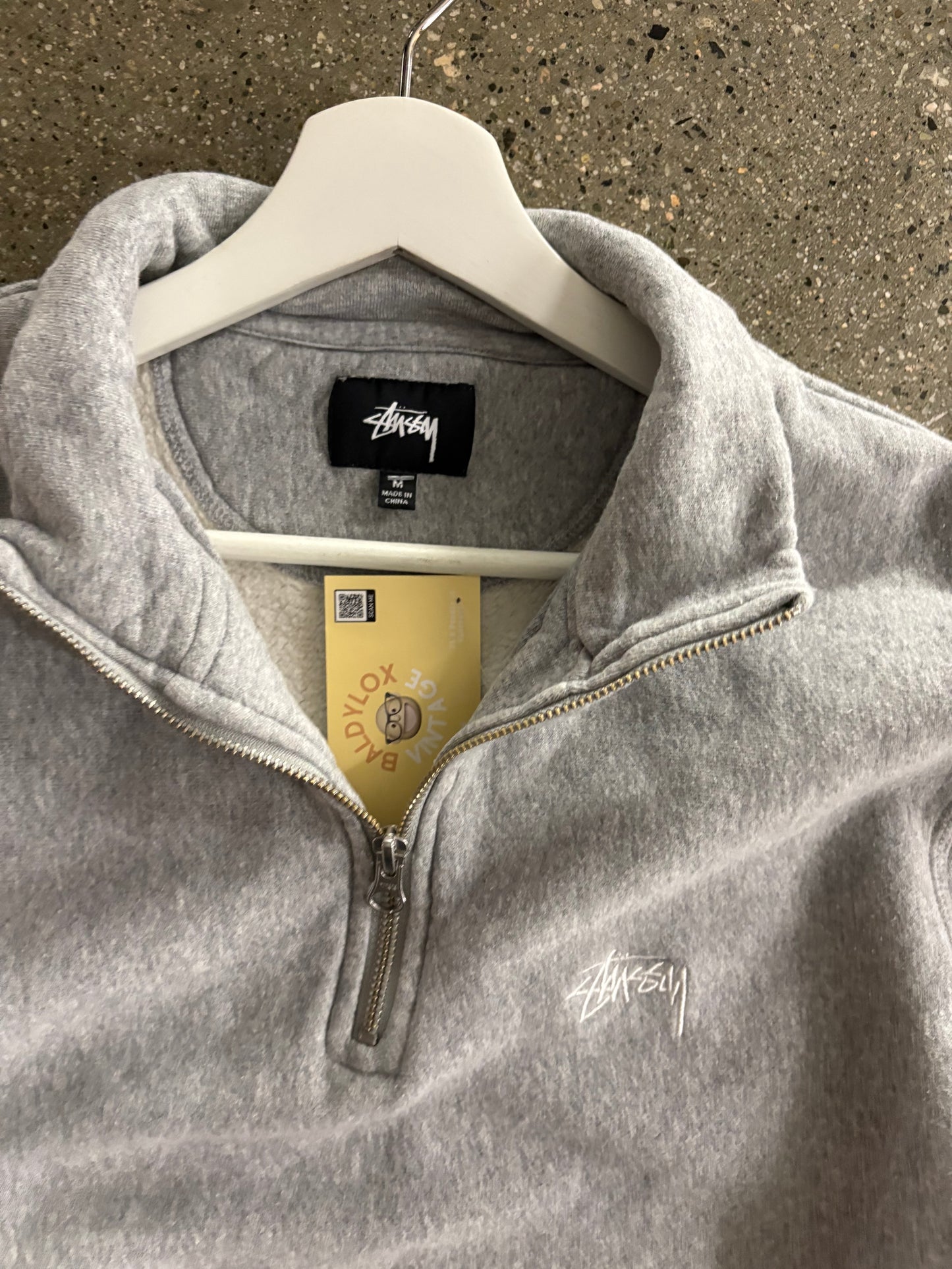 (M) Stussy Quarter Zip