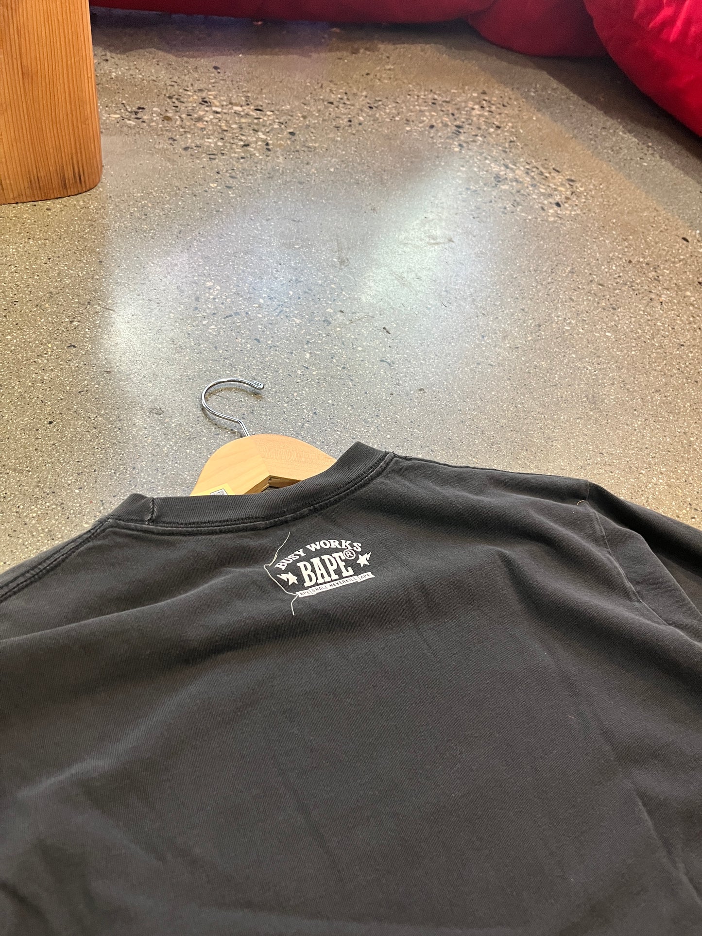 (M/L) Vintage Bape LS Sunfaded
