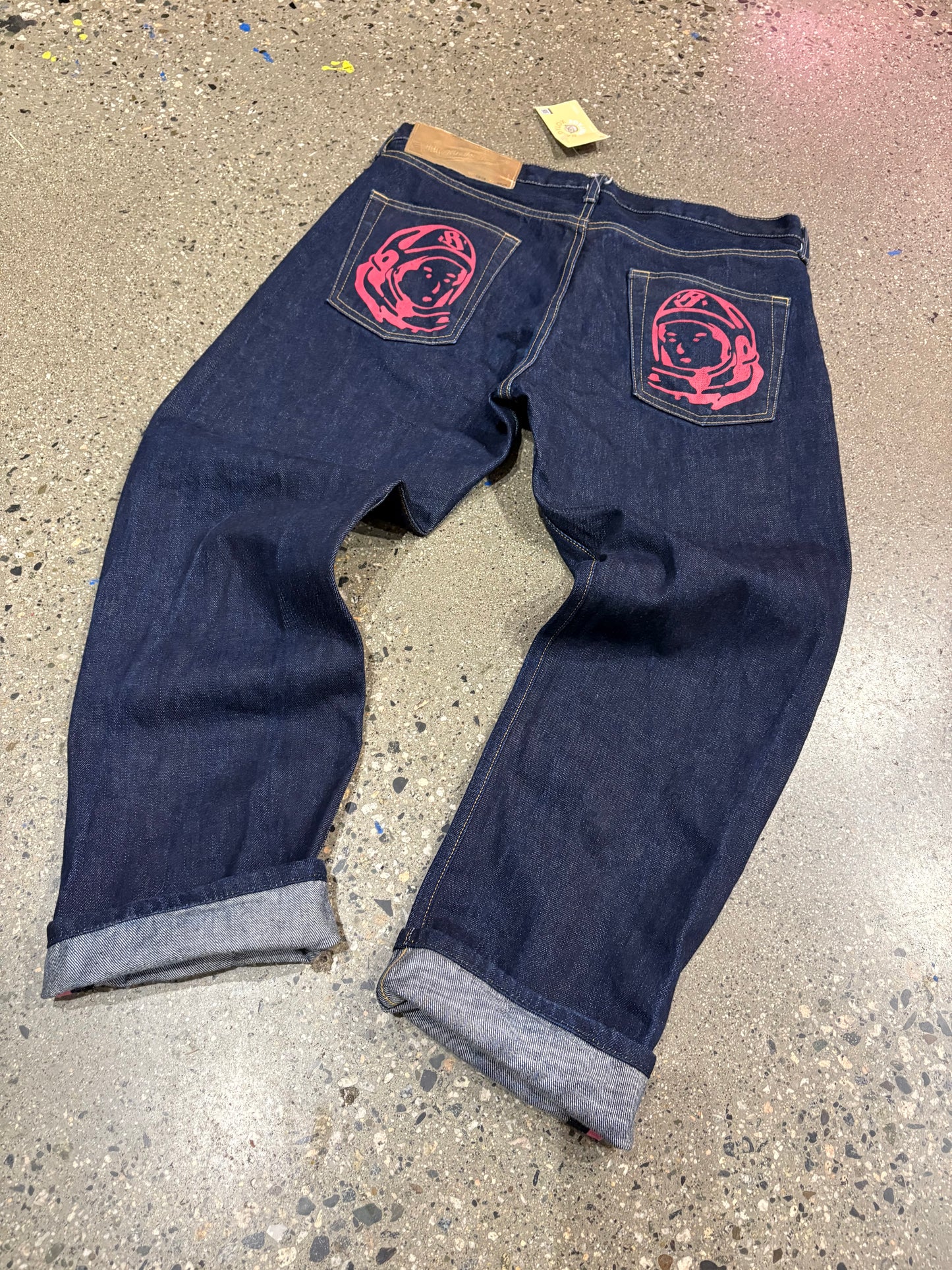 34” Icecream BBC Running Fox Raw Selvedge Jeans