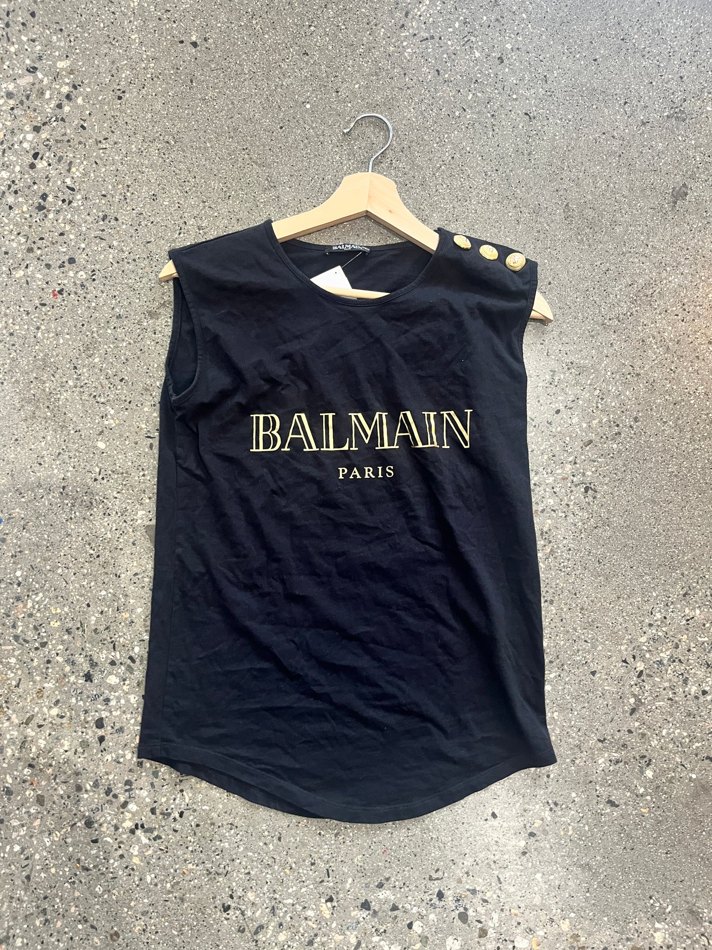 (XS/S) Balmain Paris Tank Top