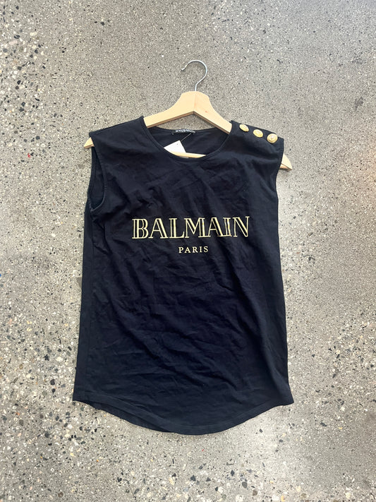 (XS/S) Balmain Paris Tank Top