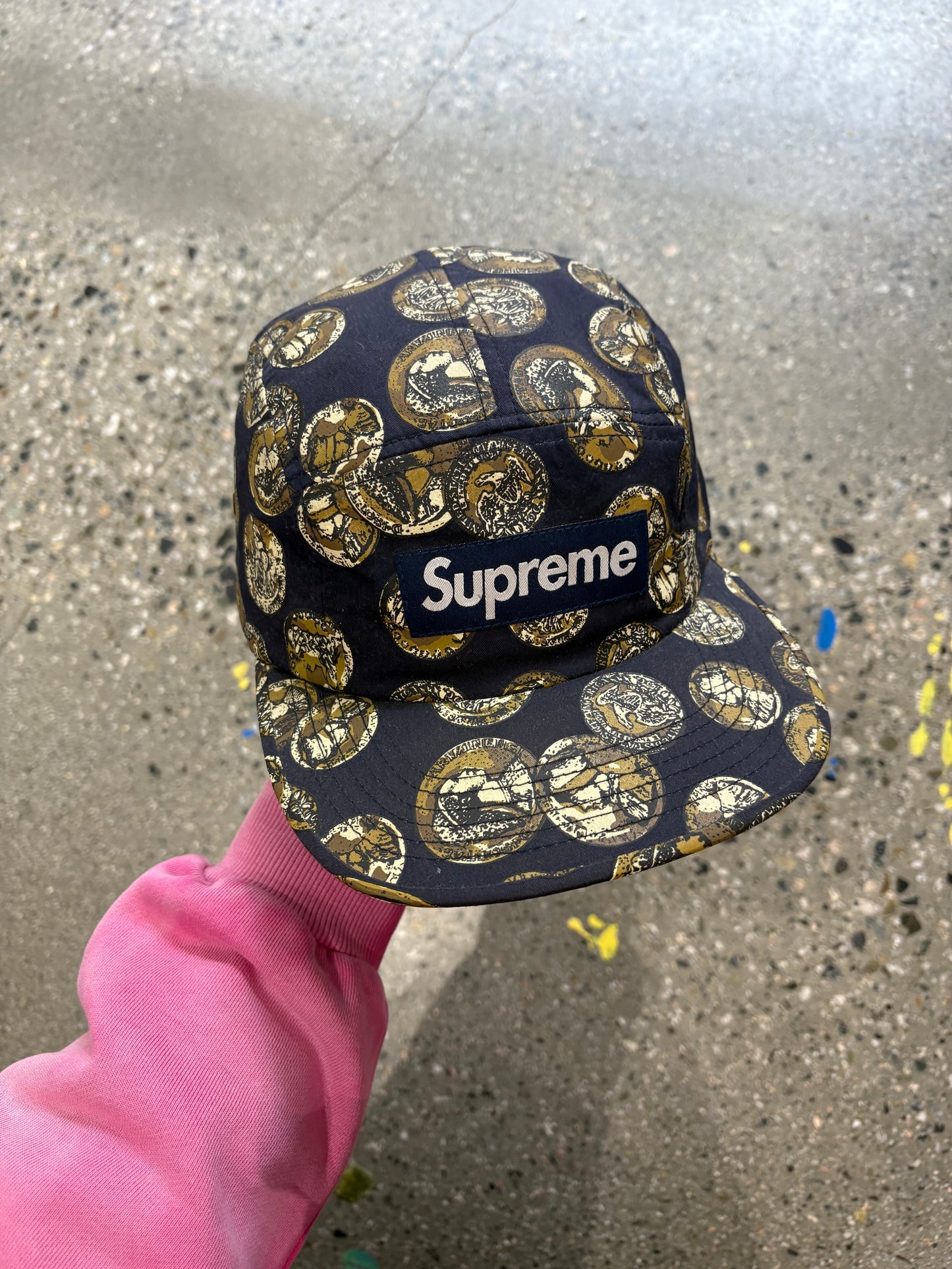 Supreme Medallion Coins Camp Hat