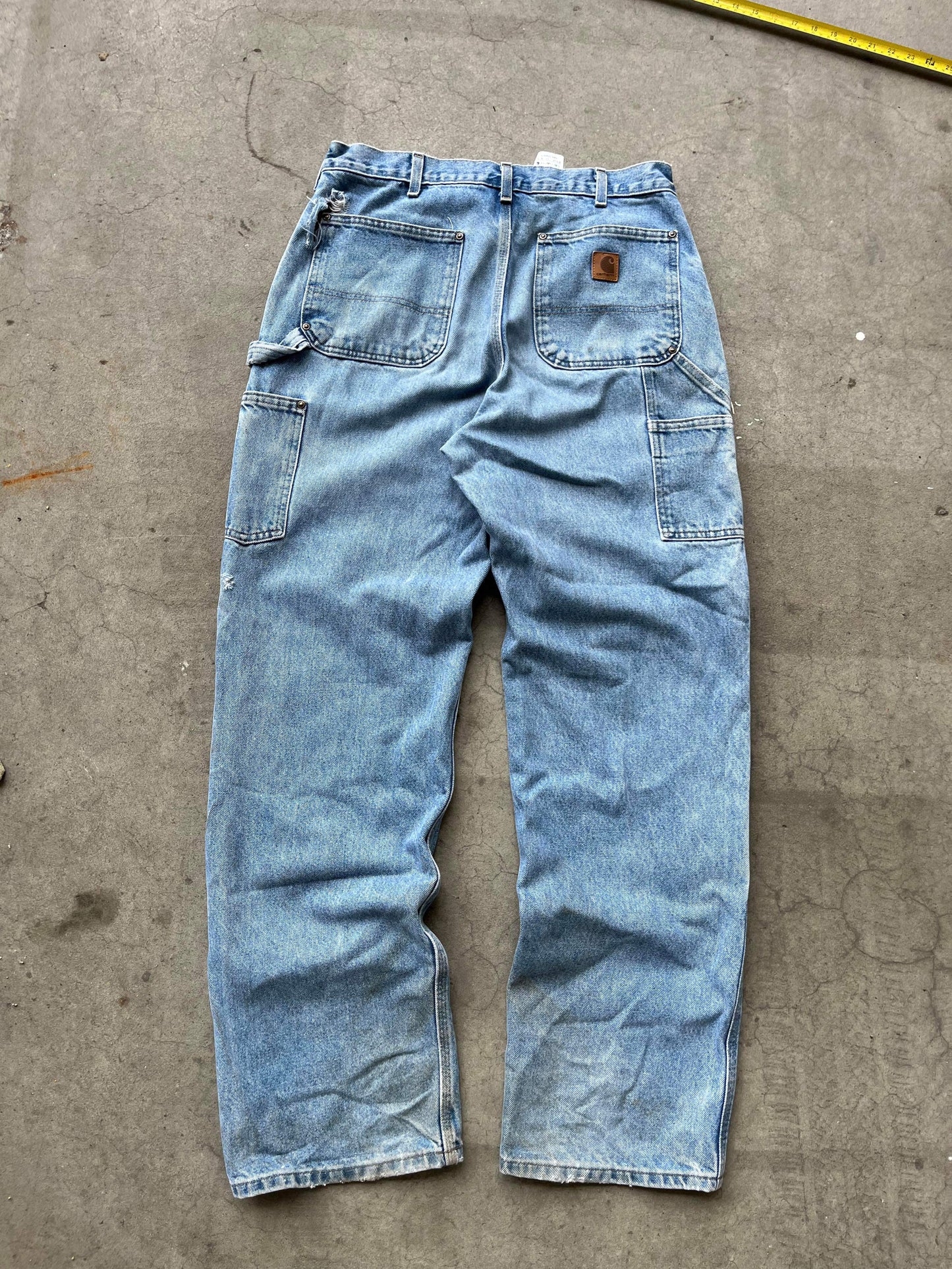 (33”) Carhartt Doubleknee Blue Denim