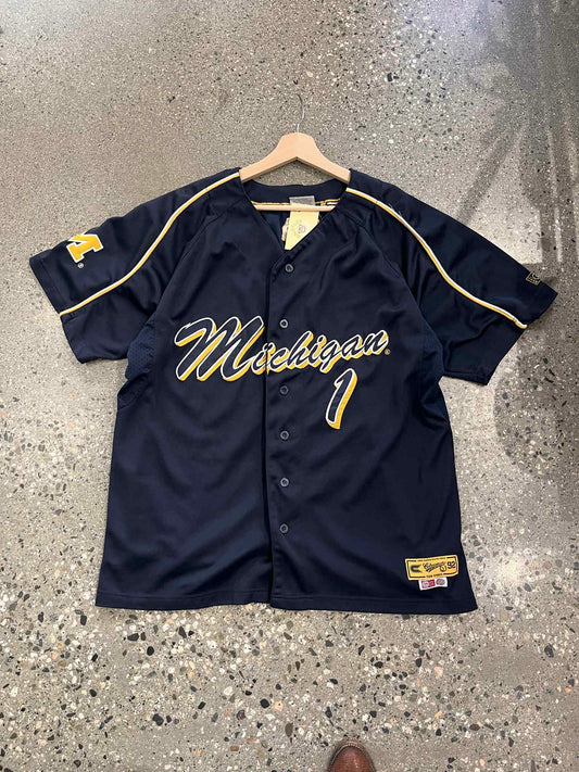(2X) Michigan Baseball Jersey