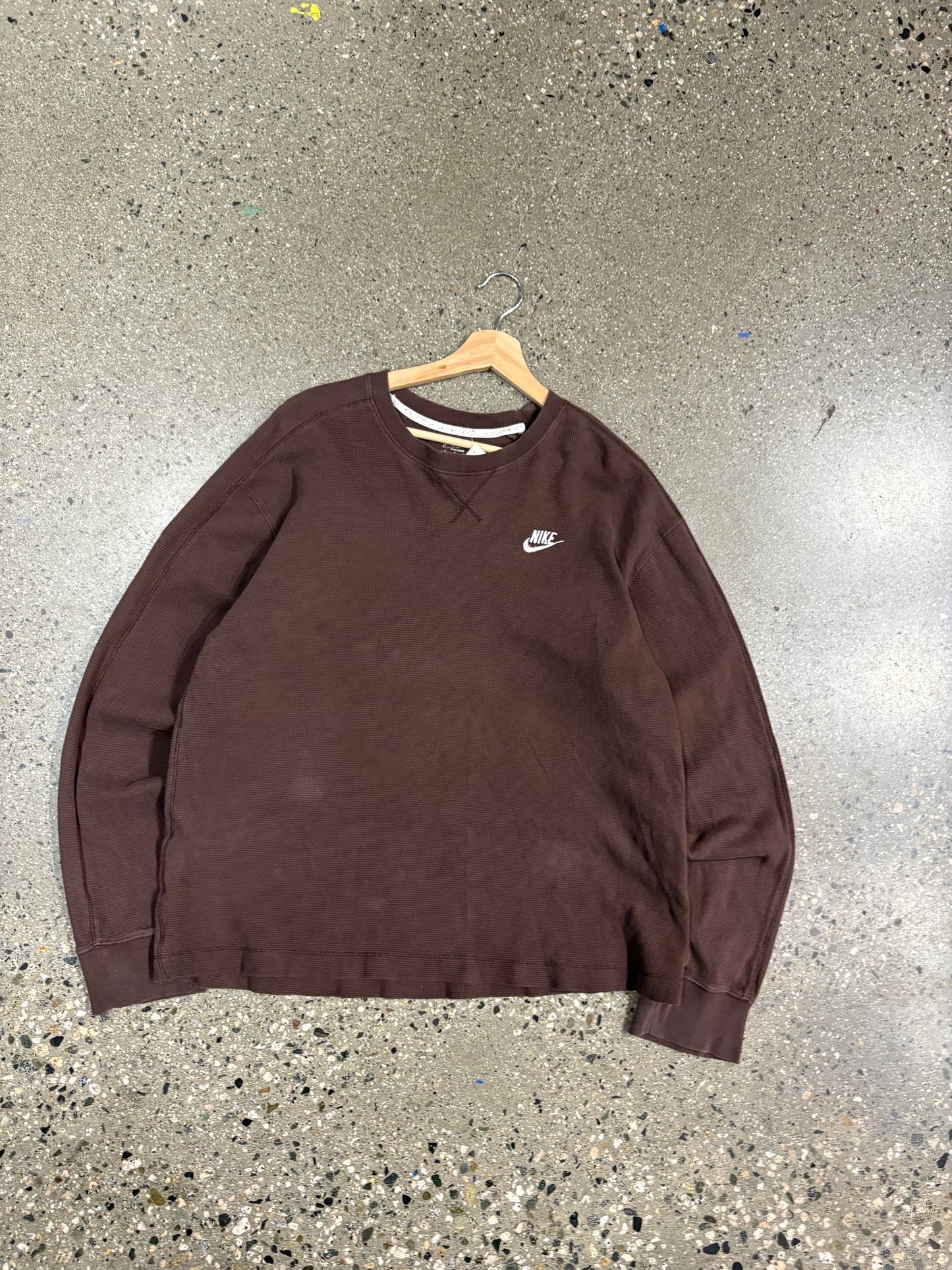 (L) Brown Nike Waffle