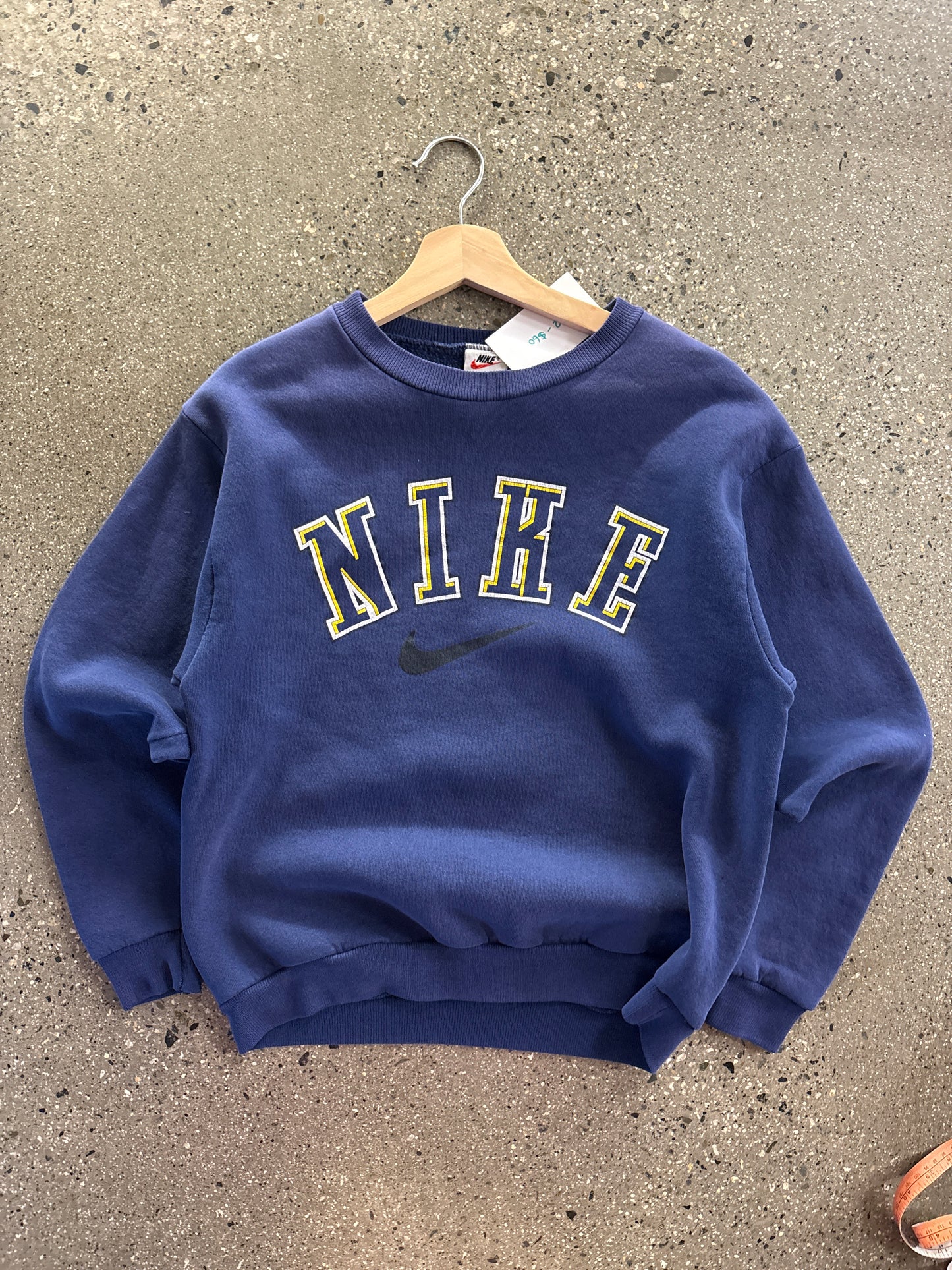 (Mens XS) 90s Nike Script Crewneck