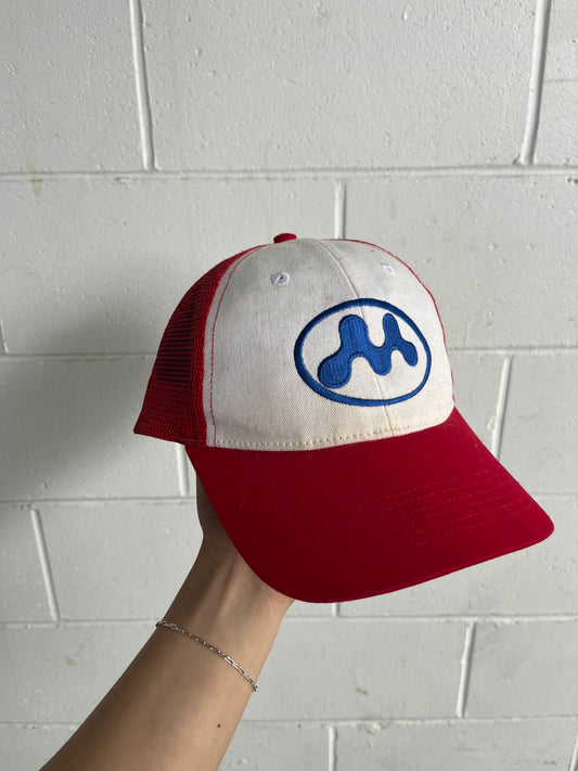 (OSFA) Mowalola Red Trucker