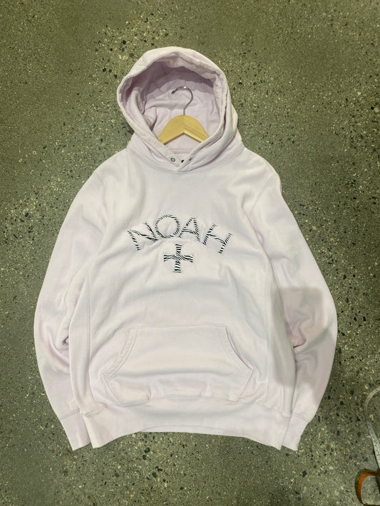 (L) Noah Pink Thick Hoodie