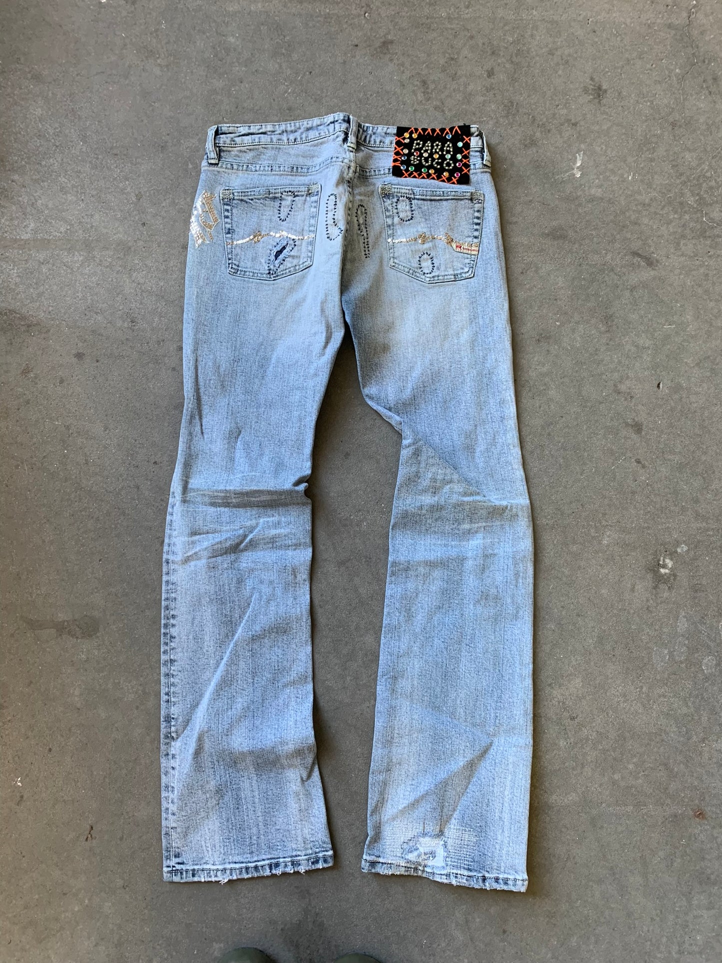 (32”) 00’s Parasuco Light Wash Denim