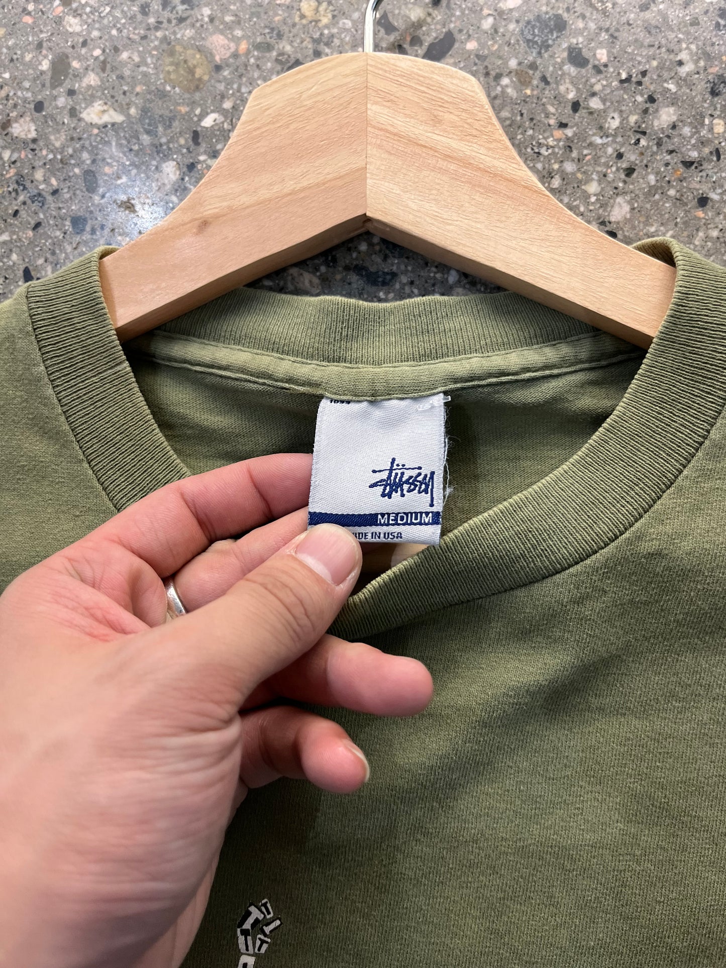 (M) 2002 Stussy Sage Script