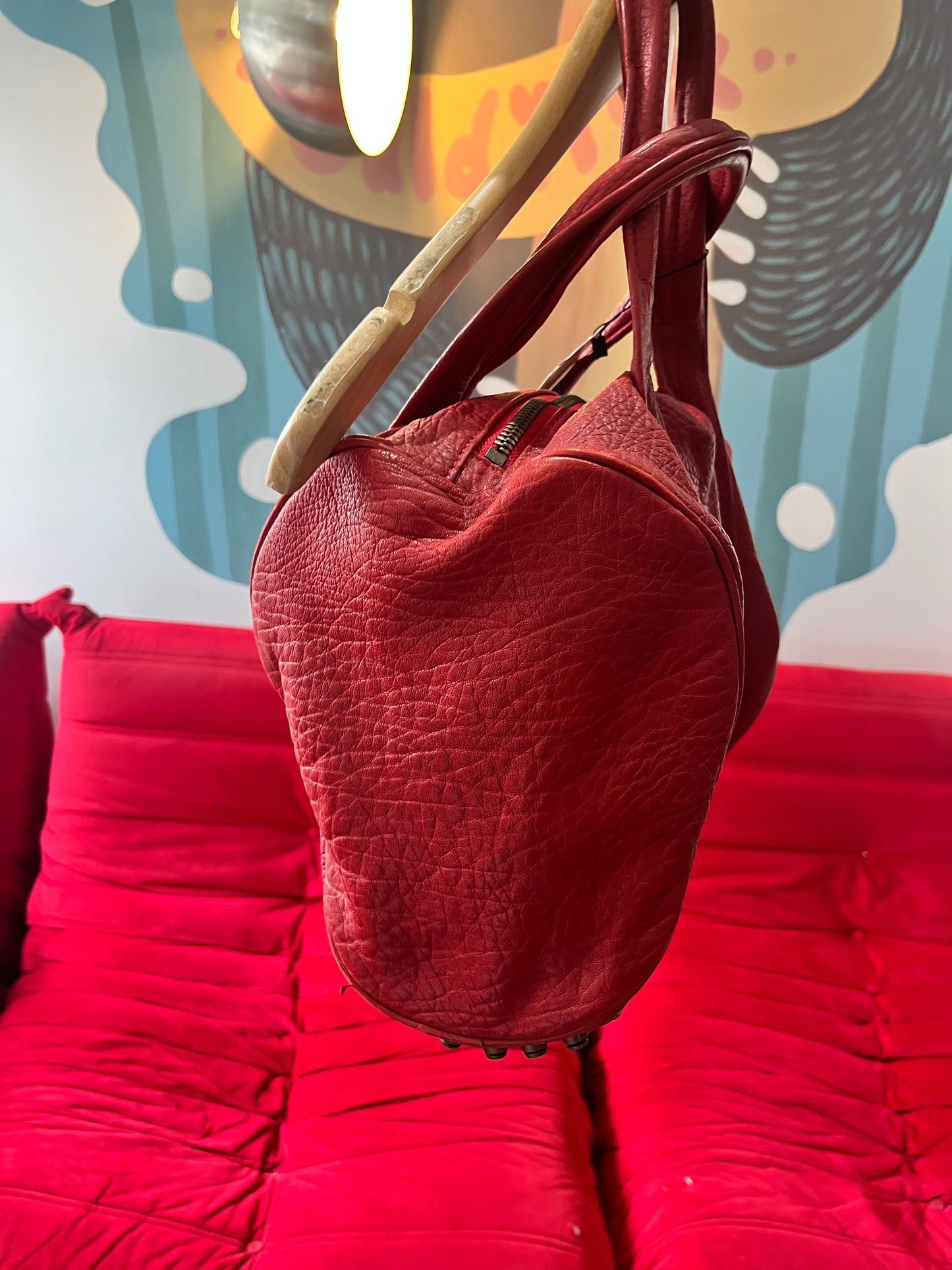 (OS) Alexander Wang Leather Rocco Bag