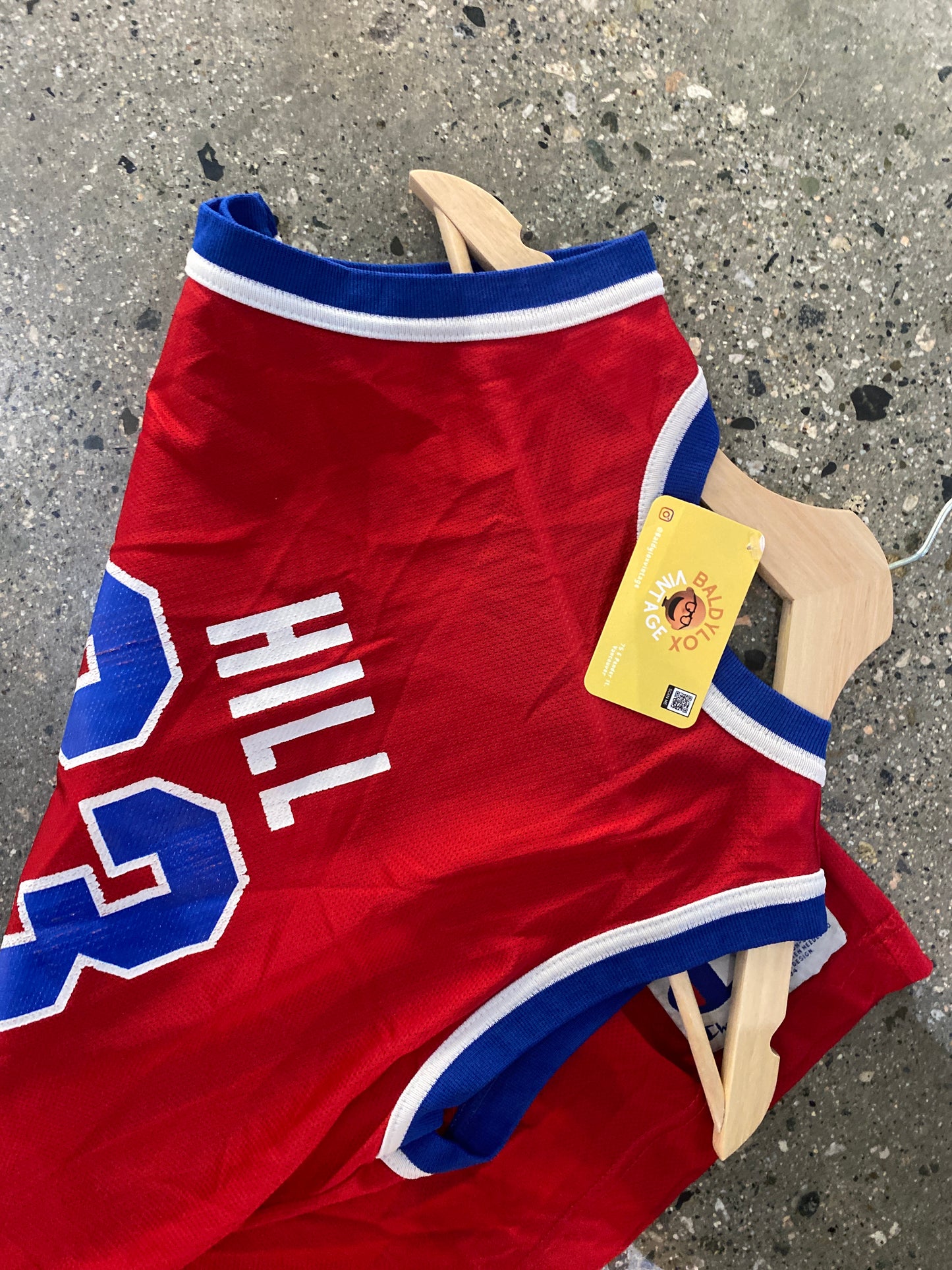 (S) 00's Pistons Hill #33 Jersey