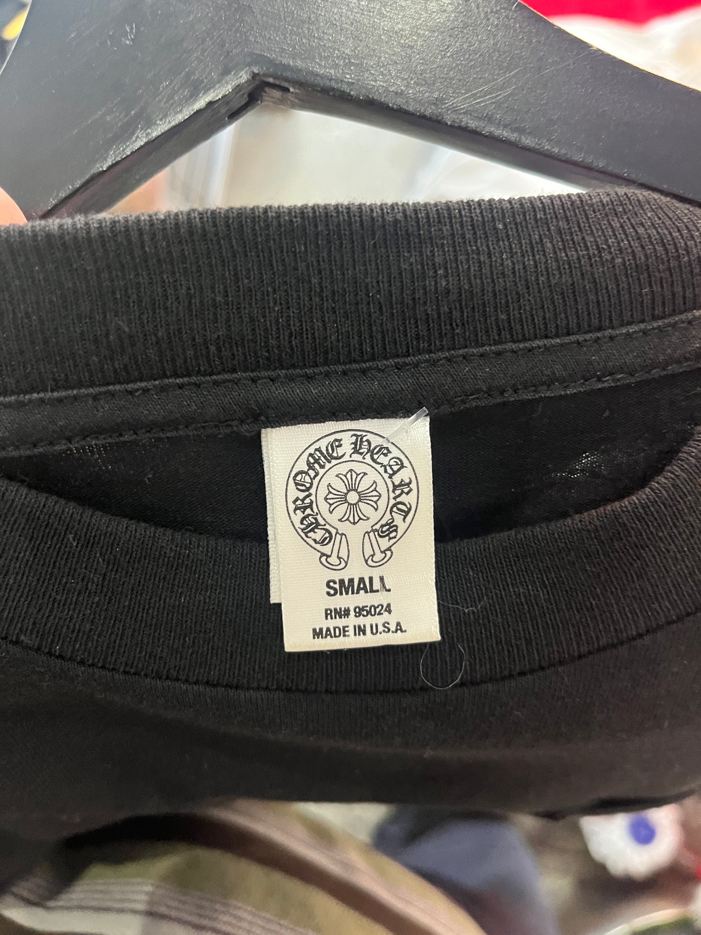 (S) Chrome Hearts USA Flag Doublesided Tee - Made in USA