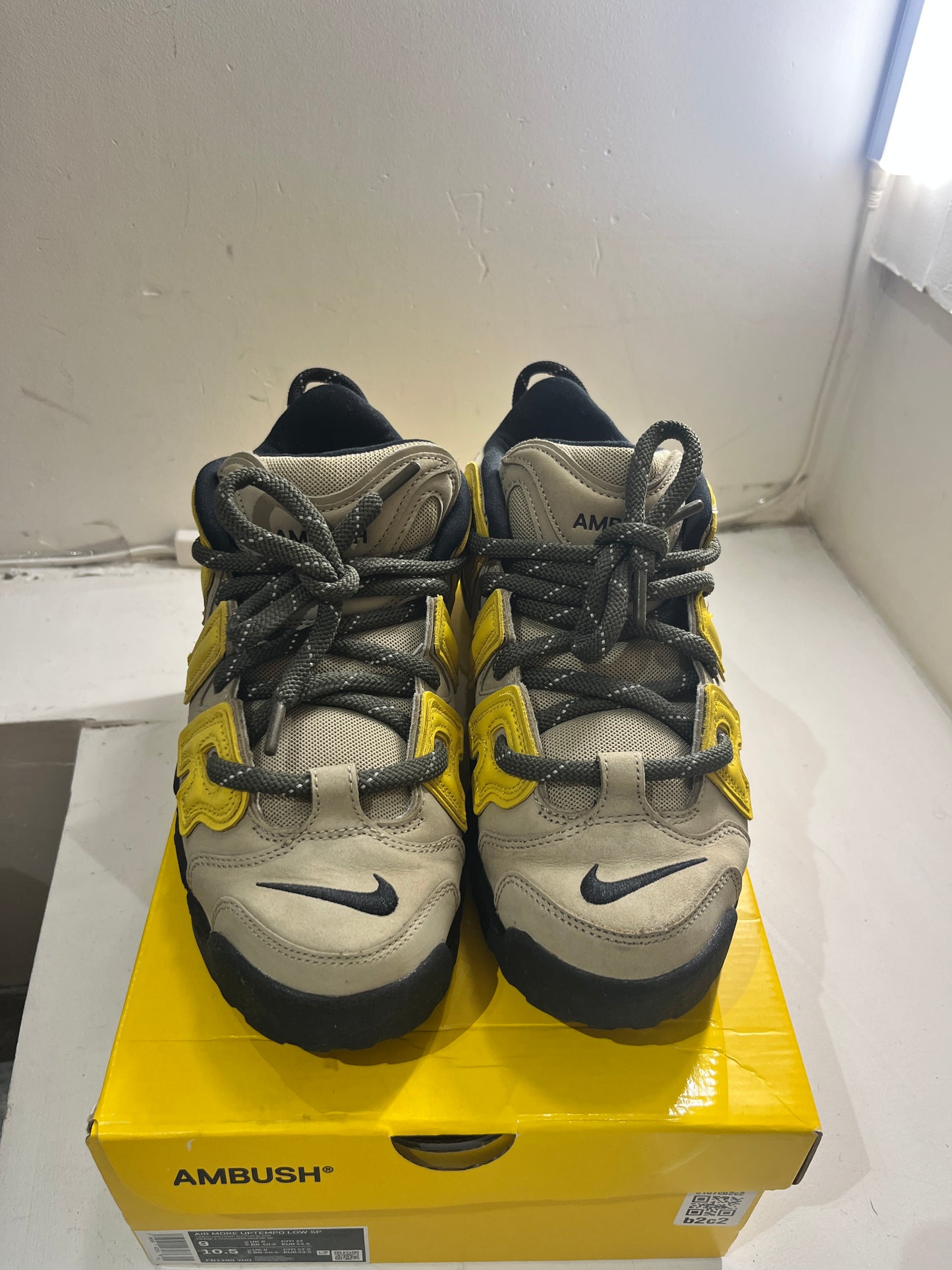 (Size 9US Men’s) Ambush Uptempo Vivid Sulfur