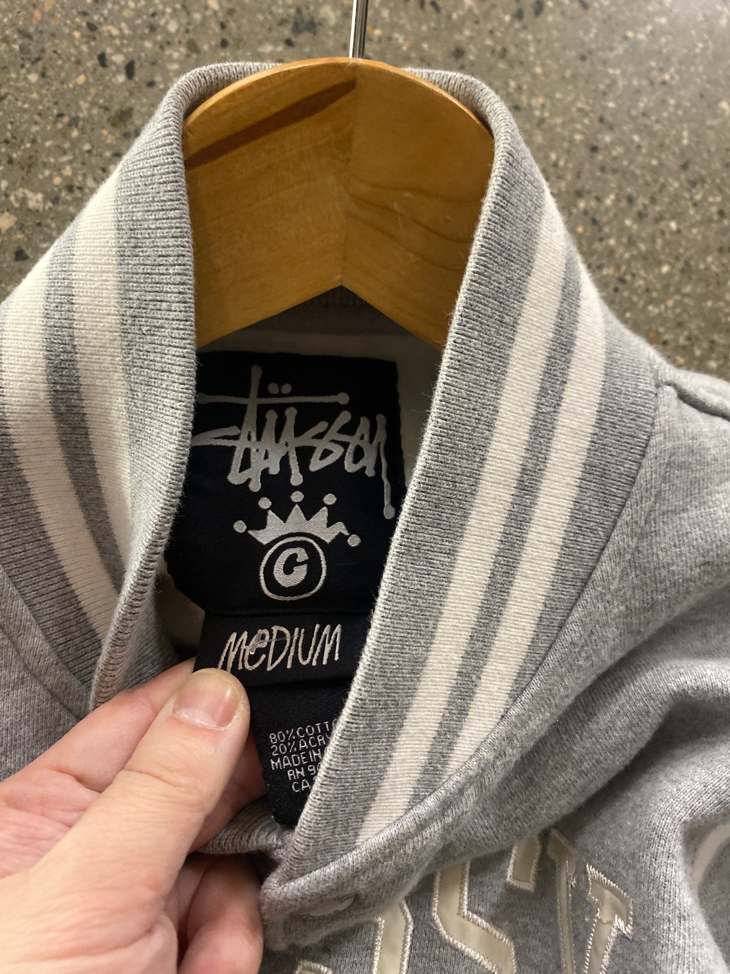 (S) Stussy Varsity Style Top