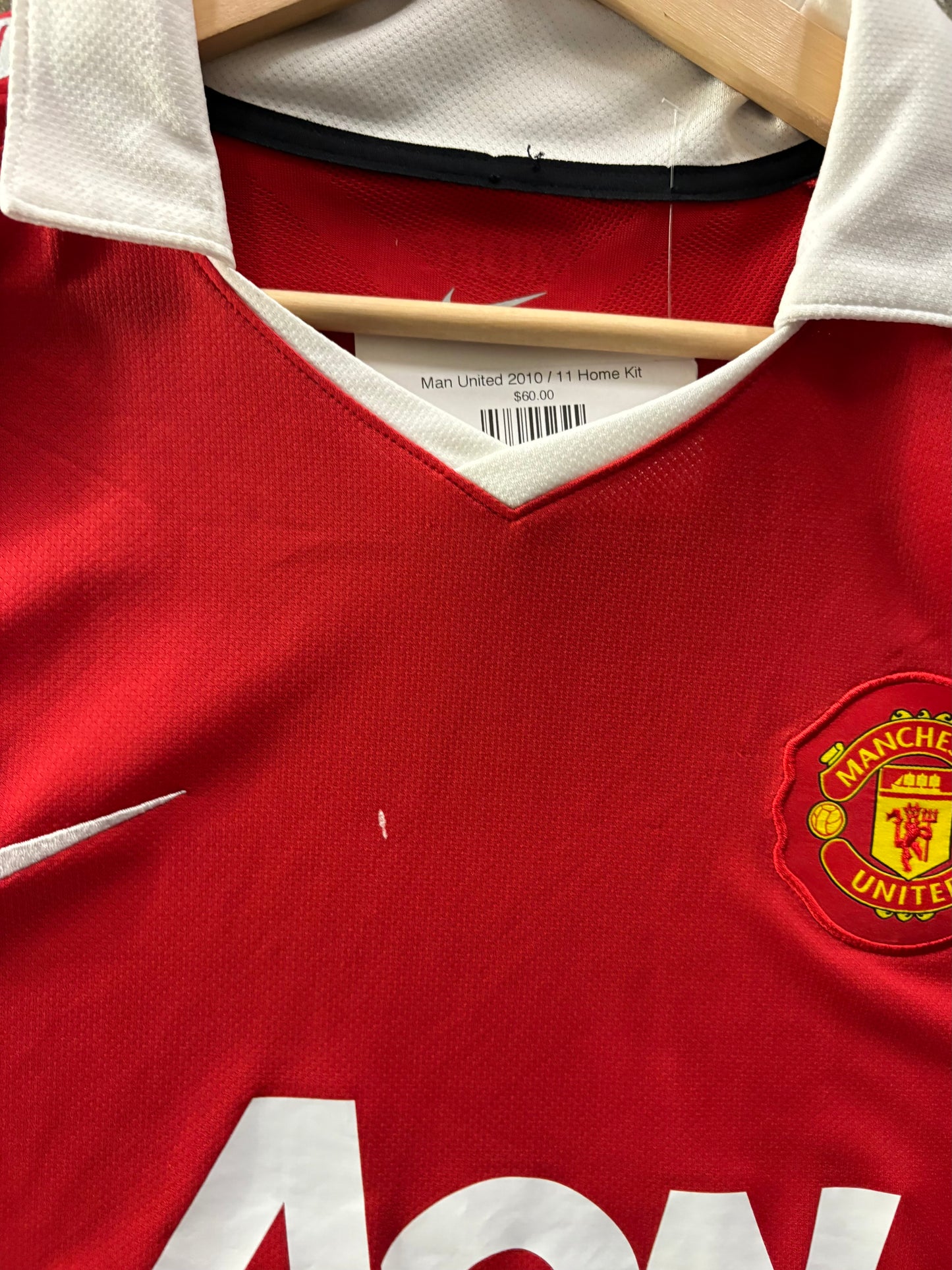 (XL) Man United 2010 / 11 Home Kit