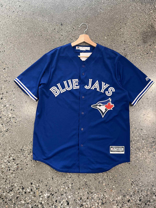 (L/XL) Toronto bluejays Troy Tulowitzki Jersey