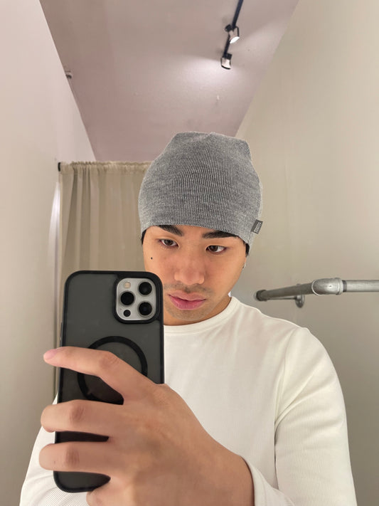 (OS) 2000s Grey Stussy Skully