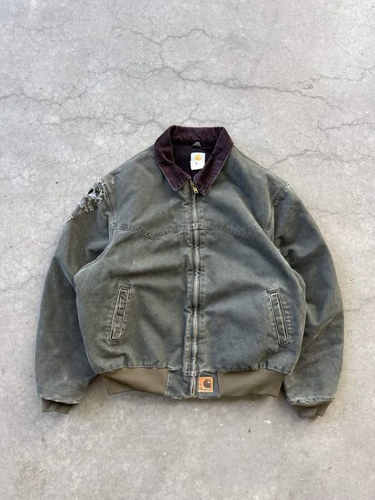 (2X) Distressed Sunfaded Carhartt Santa Fe