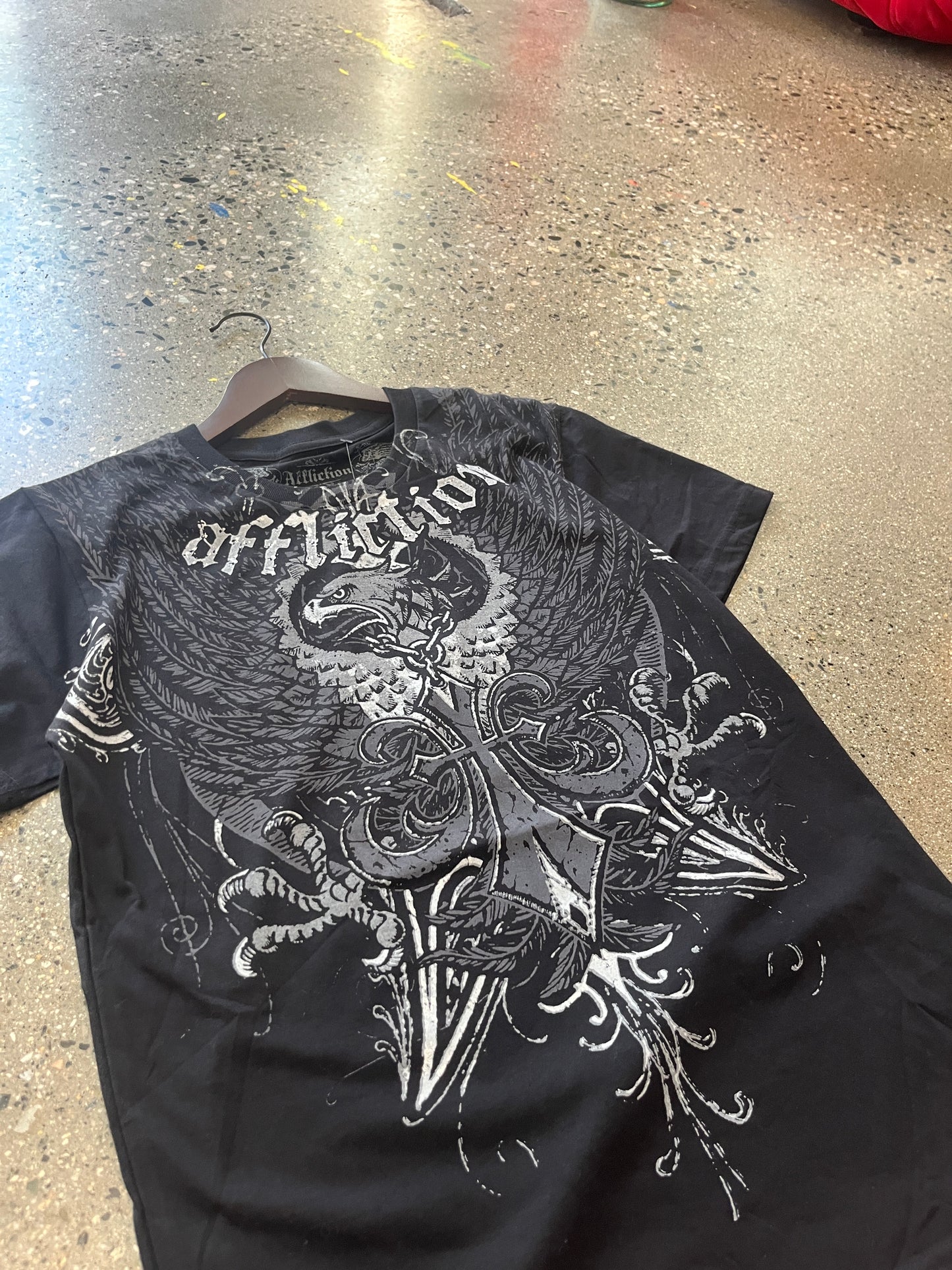 (S) Affliction Y2K Tee Black