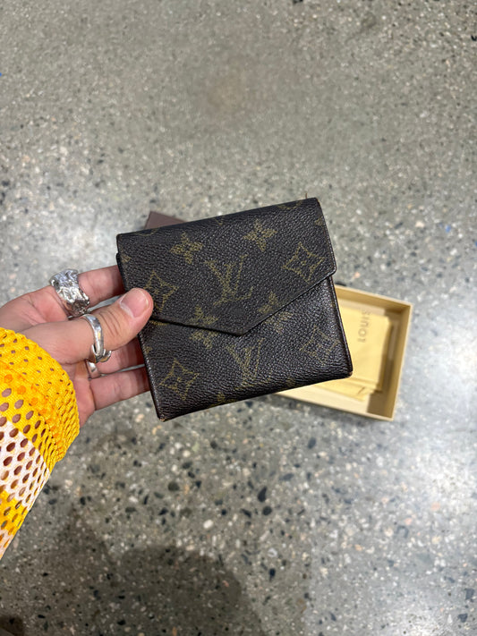 90s Louis Vuitton Trifold Monogram Wallet