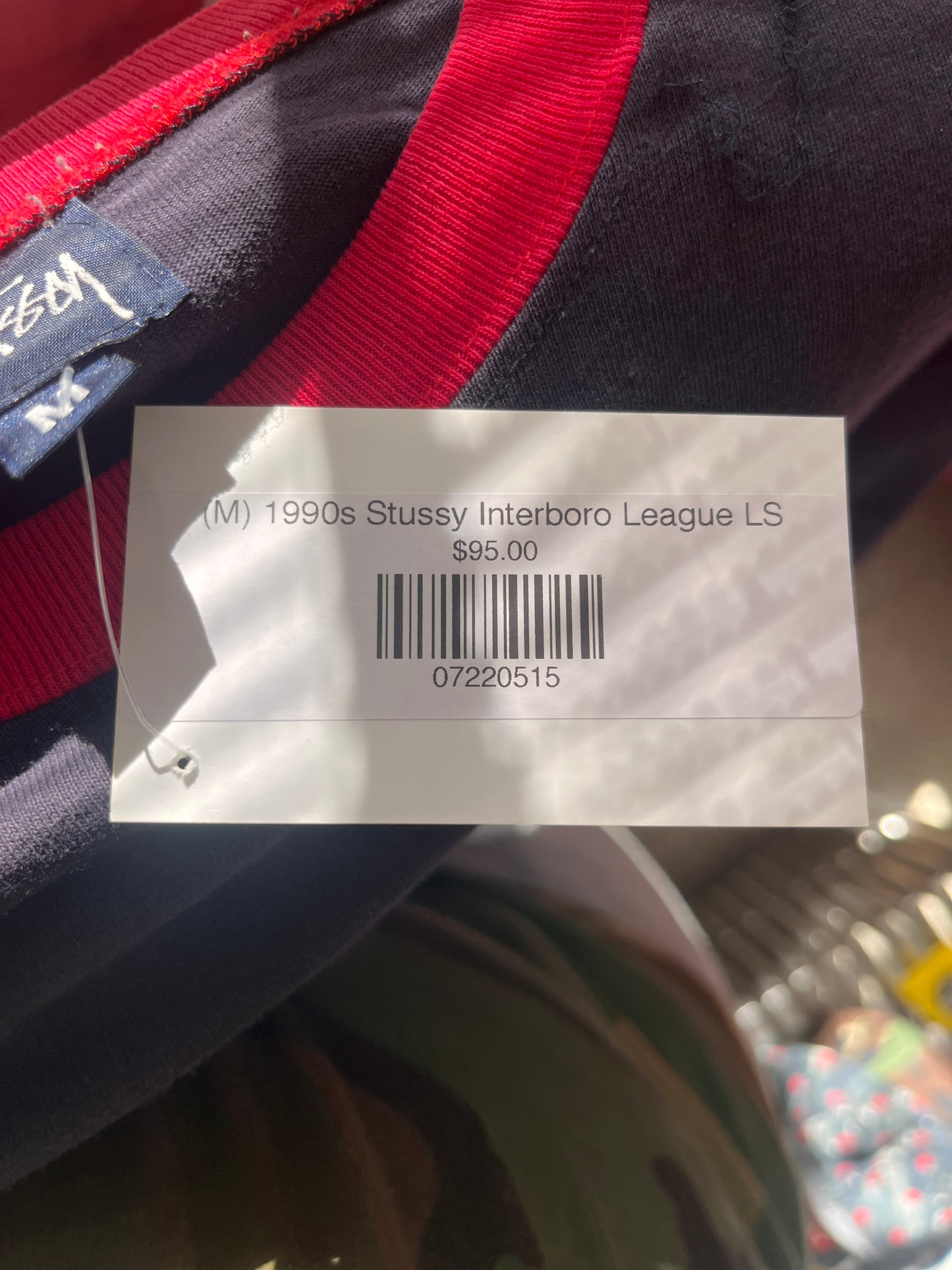 (M) 1990s Stussy Interboro League LS