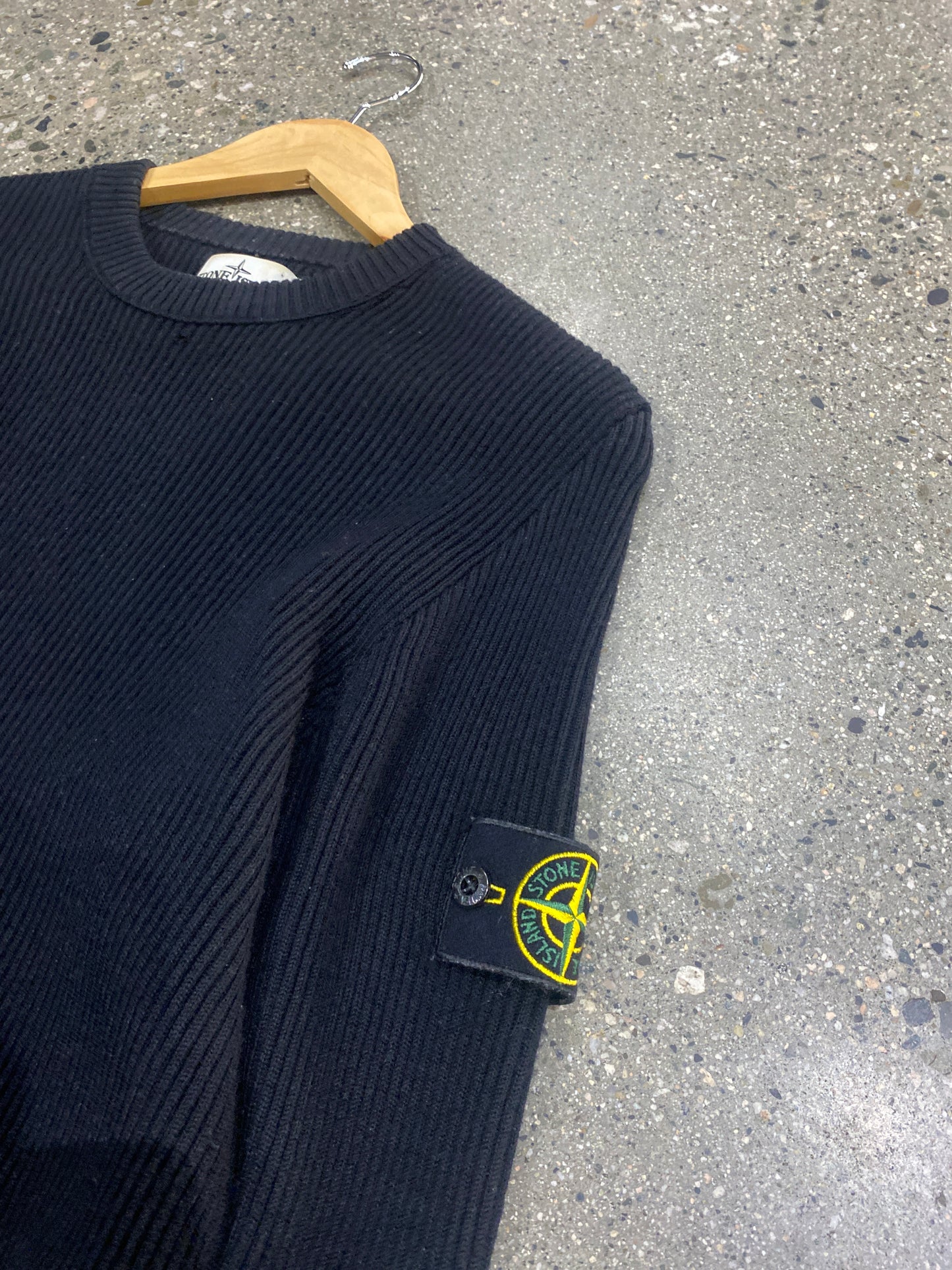 (M/L) Stone Island Ribbed Knit