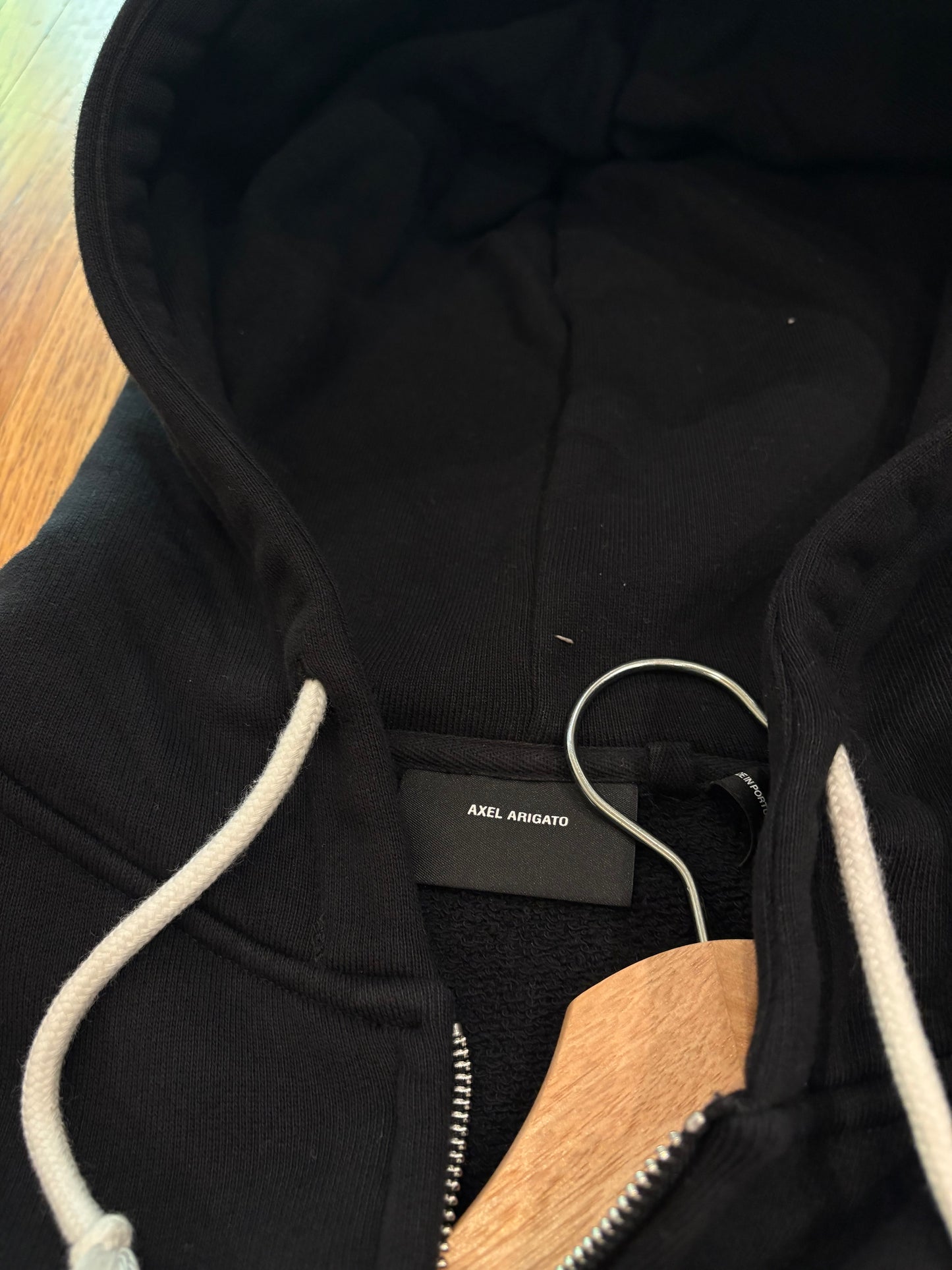 (XL) Axel Arigato Heavy Terry Cotton Zip