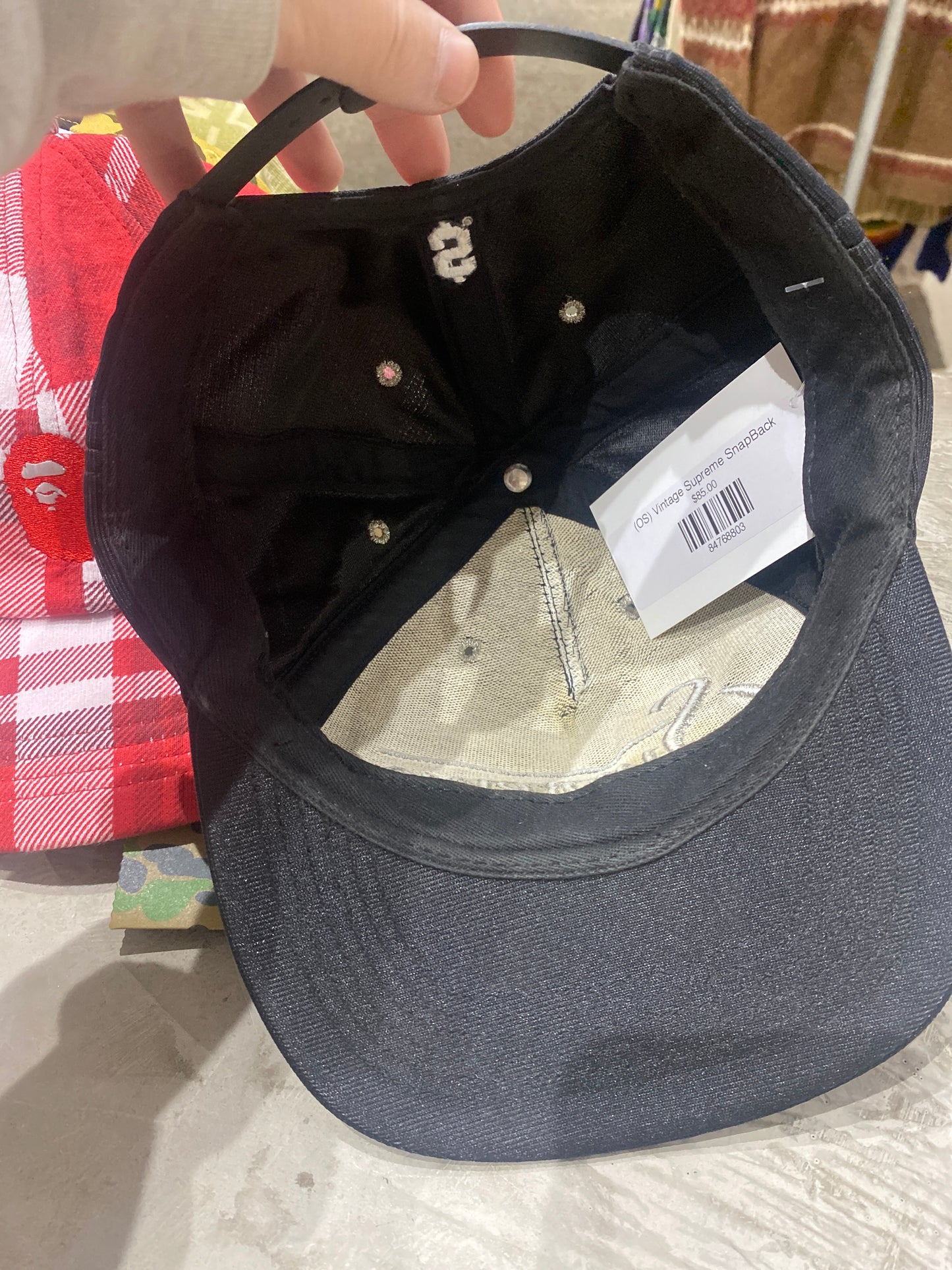 (OS) Vintage Supreme SnapBack