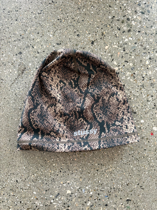 Stussy Snakeskin Reversible Tech Skully