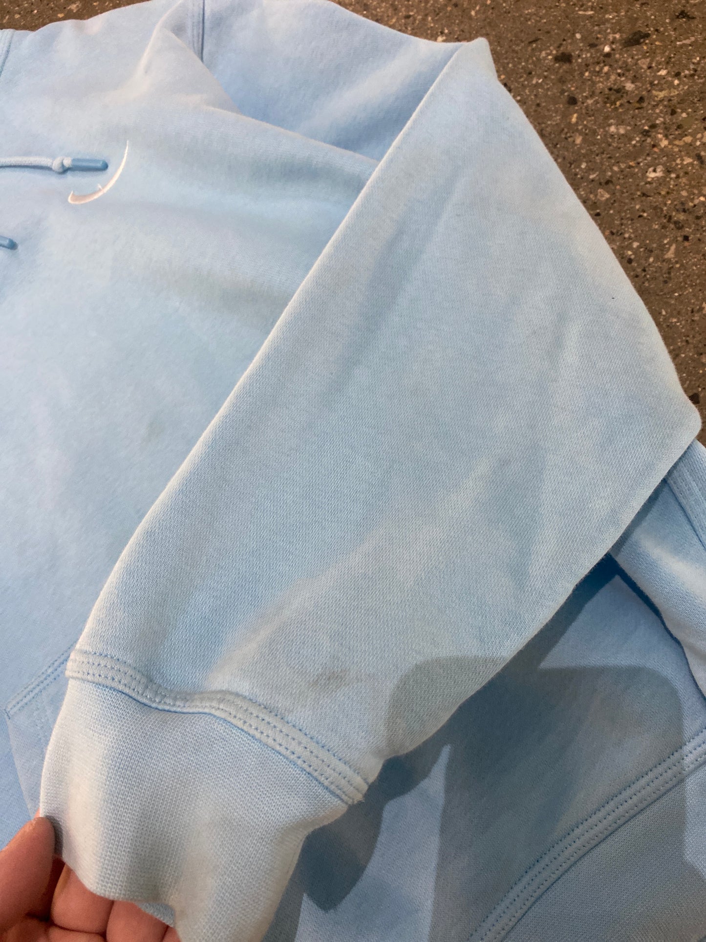 (S) Nike Sky Blue Hoodie