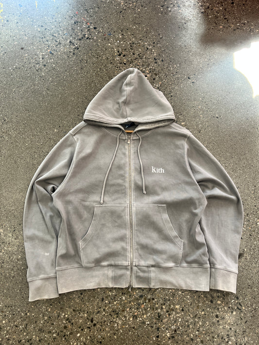 (L) Kith Full Zip Hoodie