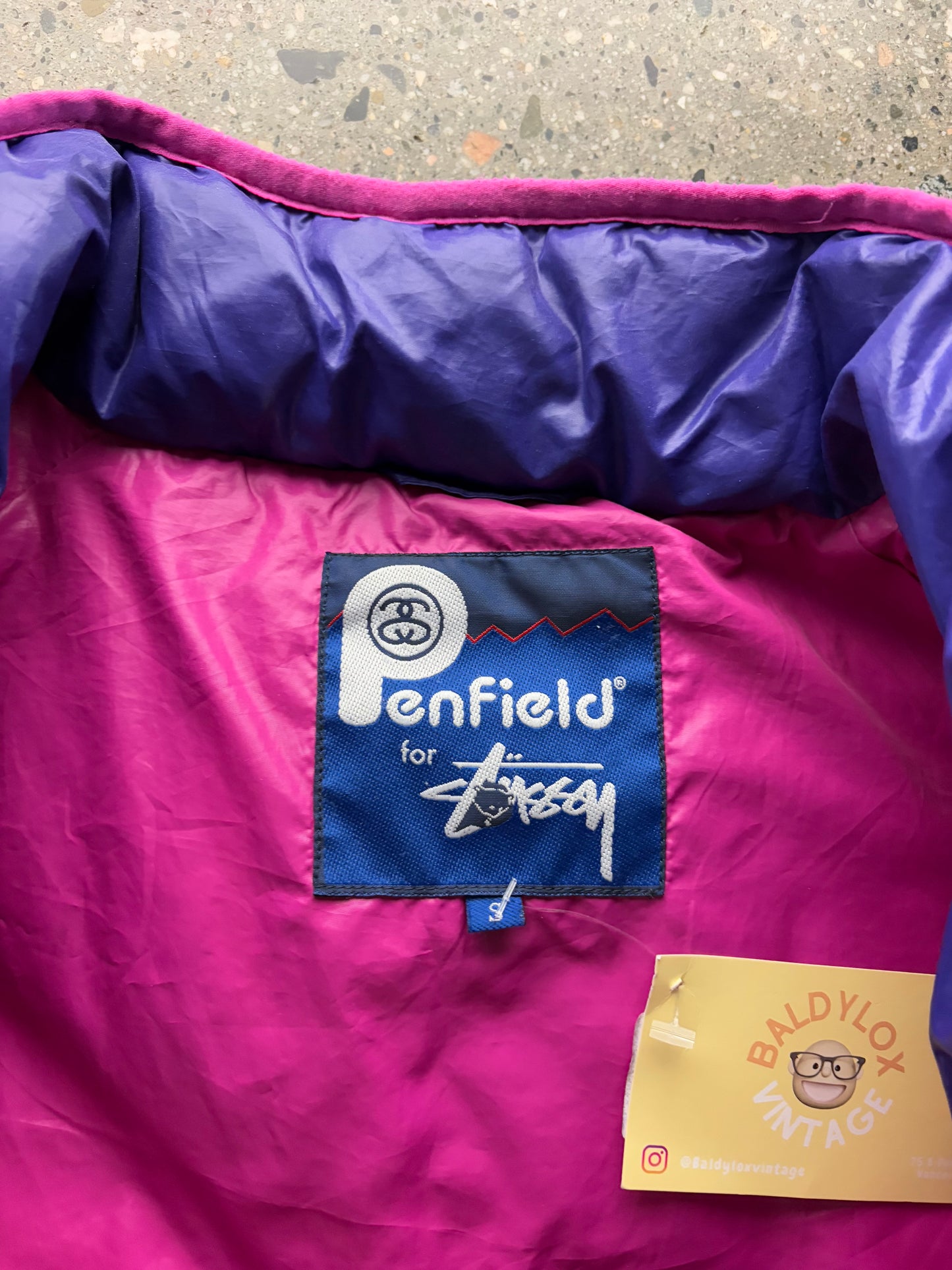 (S/M) Stussy x Penfield Down Puffer
