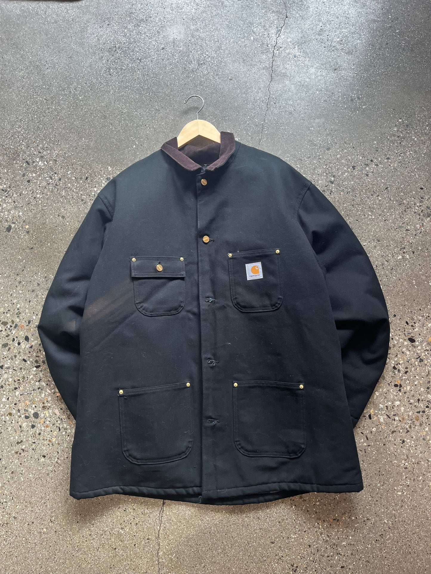 (2XL) Vintage Black Carhartt Chore