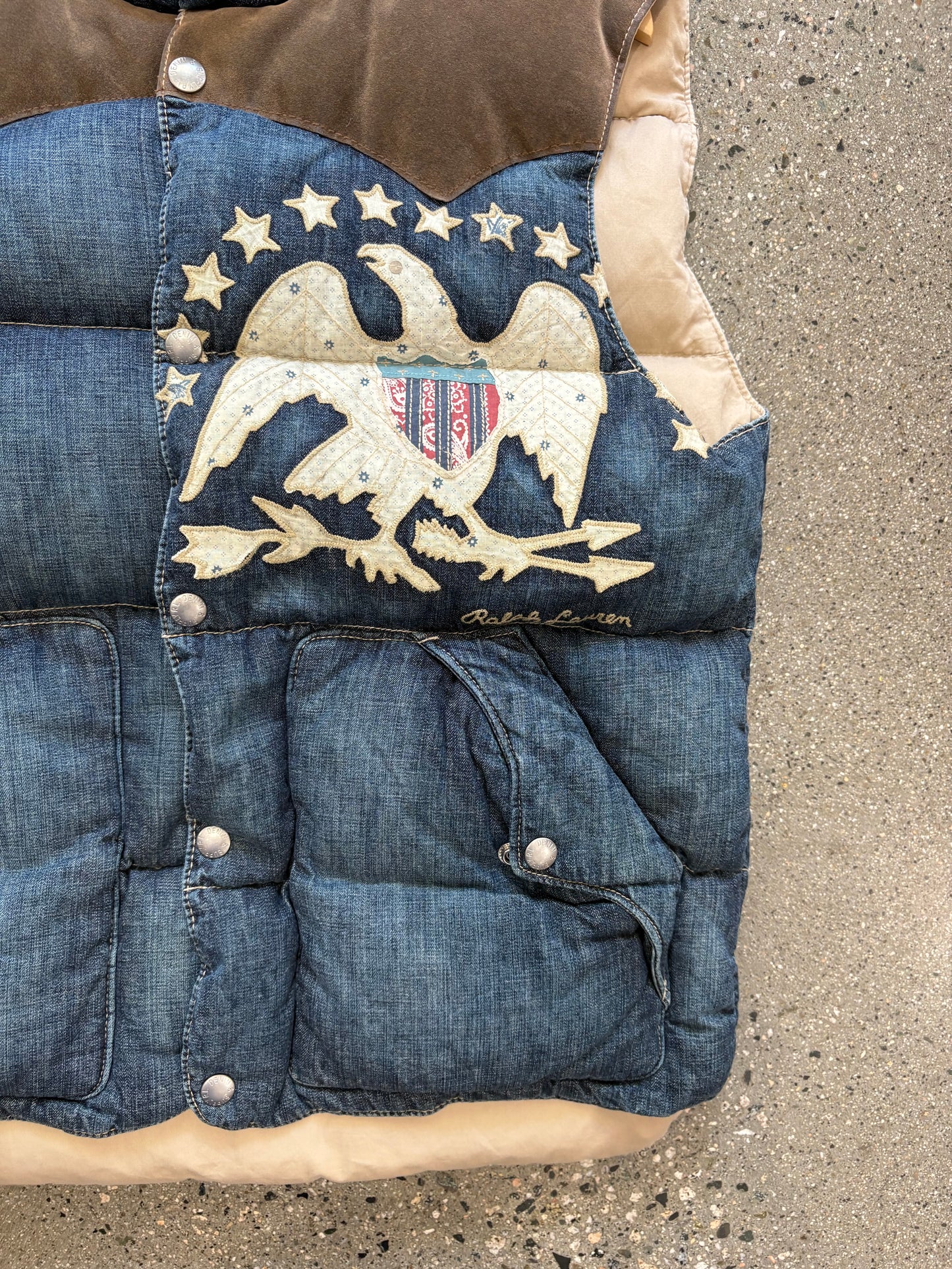 (M) Ralph Lauren & Supply Down Vest