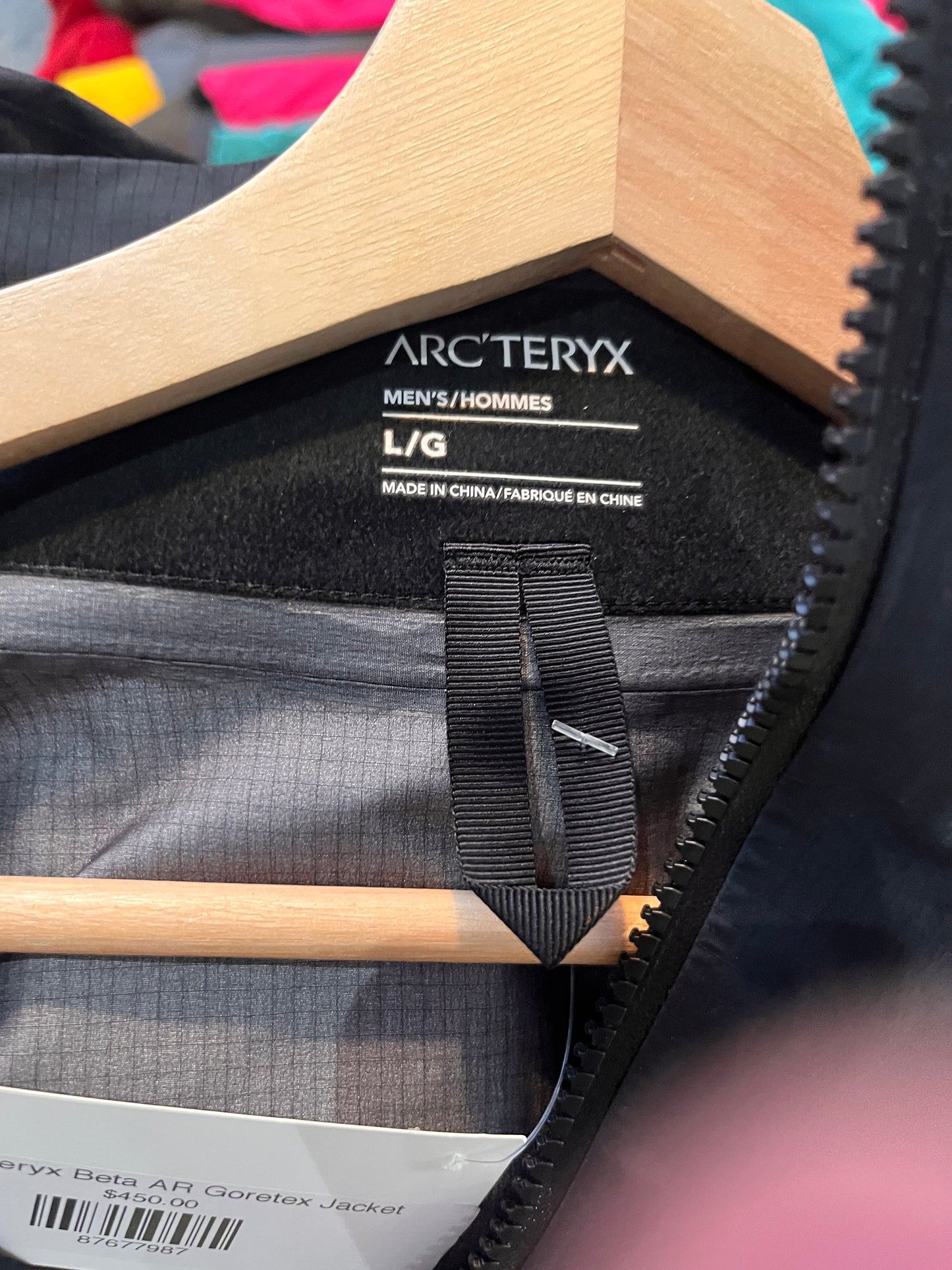 (L) Arcteryx Beta AR Goretex Jacket