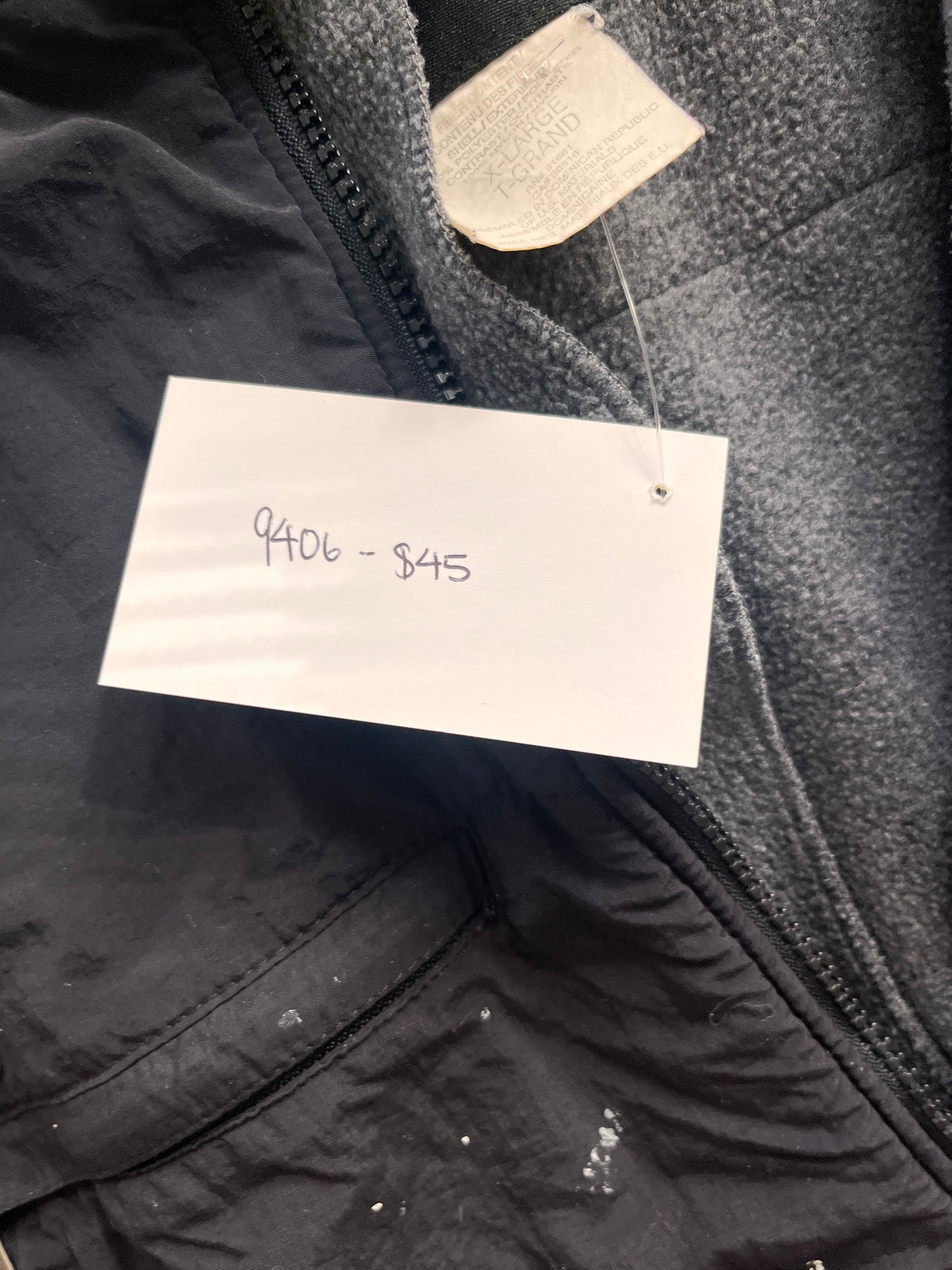 (XL) TNF VESTFLEECE (as is)