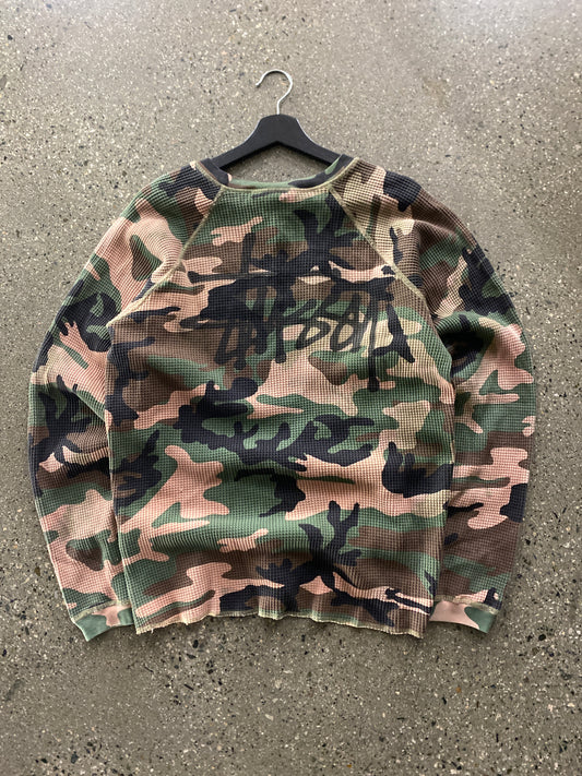 (L) Stussy Woodland Camo Thermal
