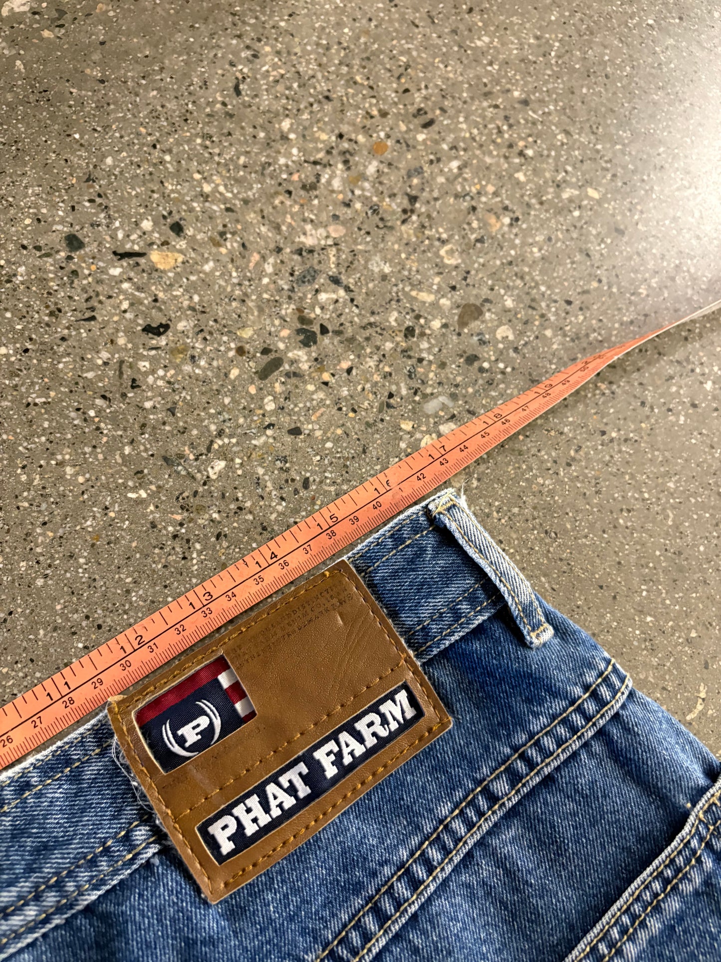 (34”) W Phatfarm Baggy Denim