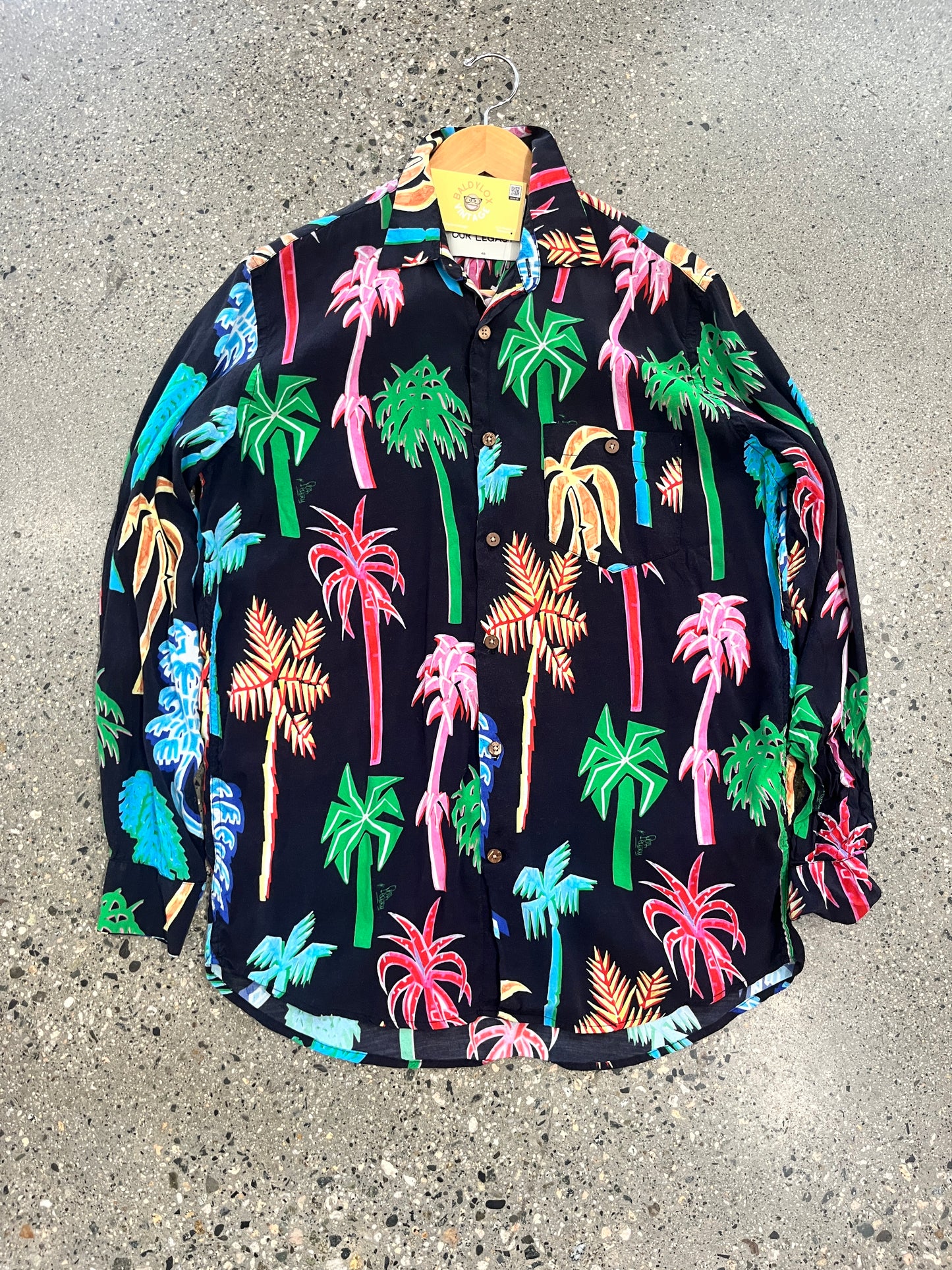 (L) Our Legacy SS16 Palm Tree Shirt