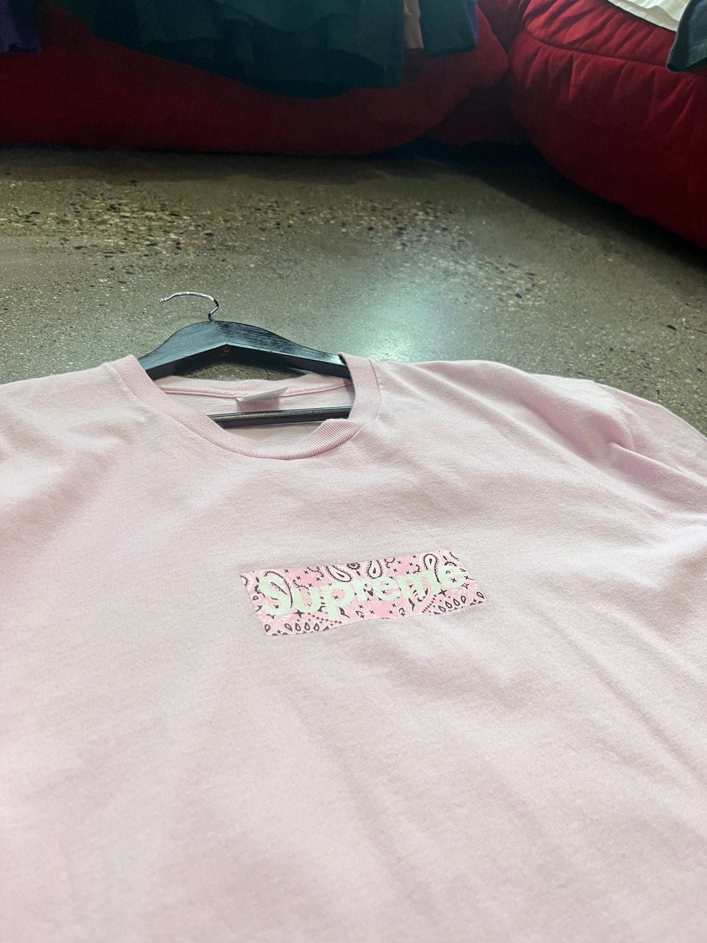 (XL) Supreme Bandana Box Logo Tee