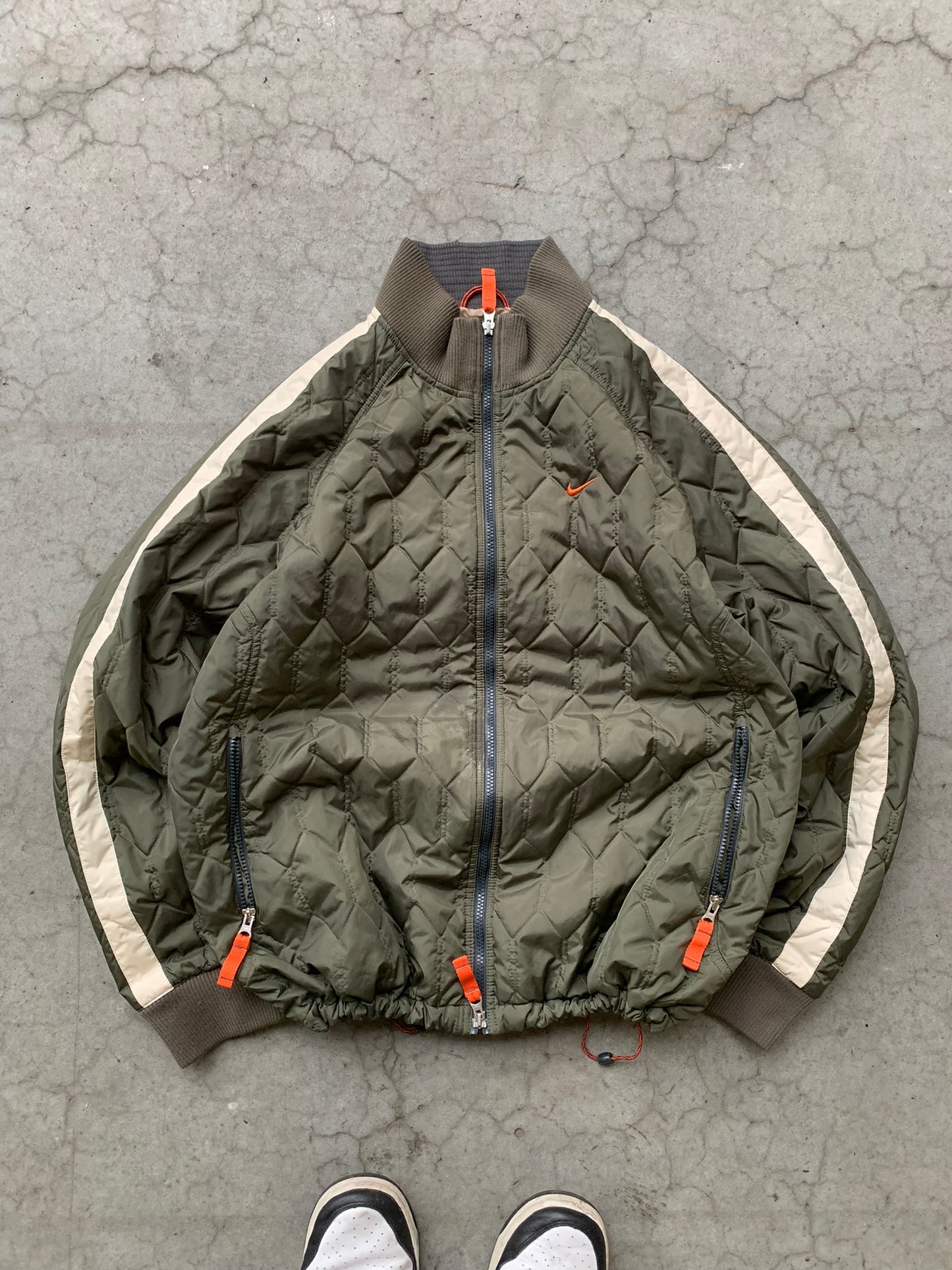 (XL) 00’s Vintage Nike Bomber Jkt