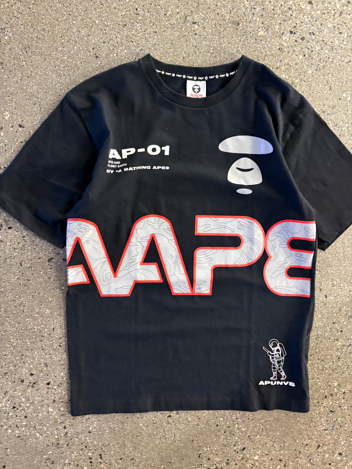 (M) Bape Aape Tee Big Print