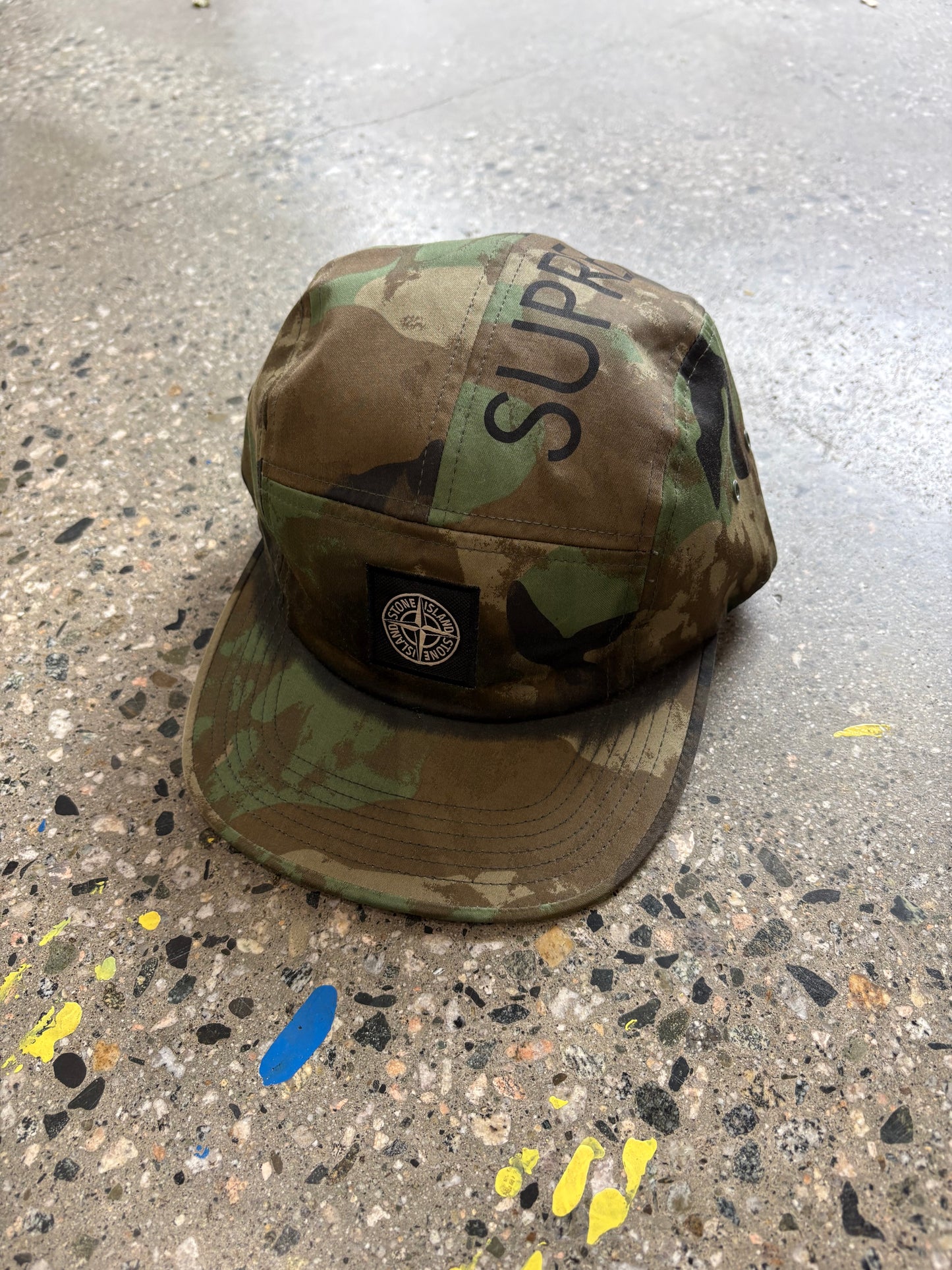 (OS) Stone Island x Supreme Camp Hat