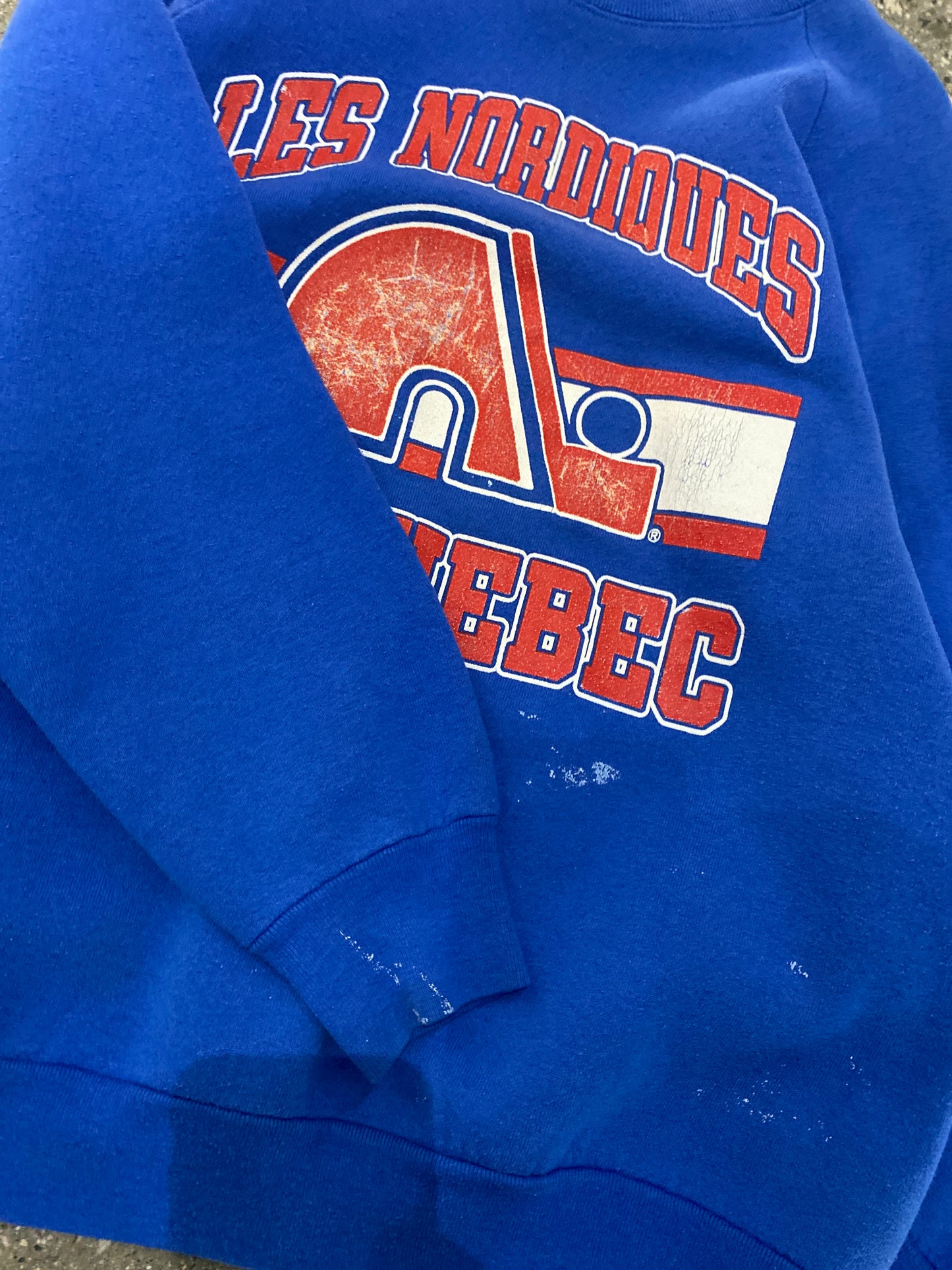 (M) 1989 Nordiques Crewneck