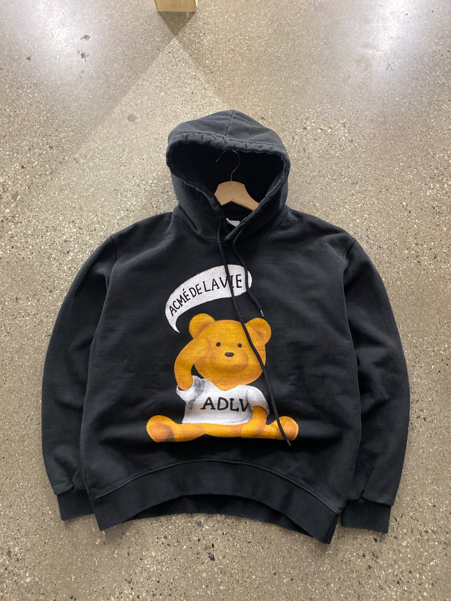 (M) ADLV Korean Streetwear Brand Teddy BeAr Hoodie