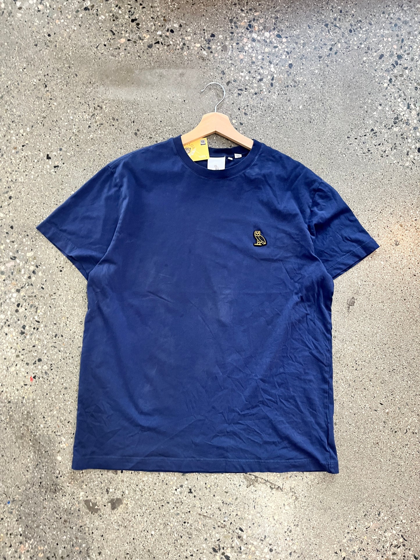 (S) ovo navy small  owl tee