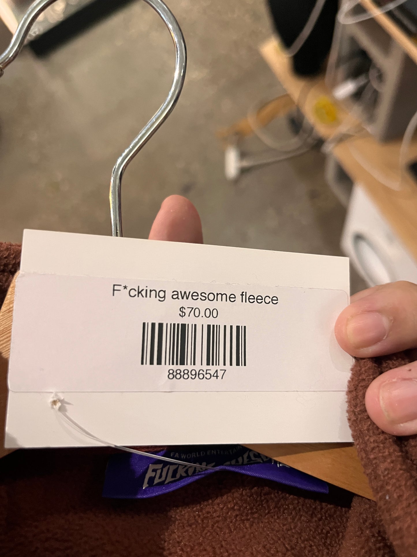 (L) F*cking awesome fleece