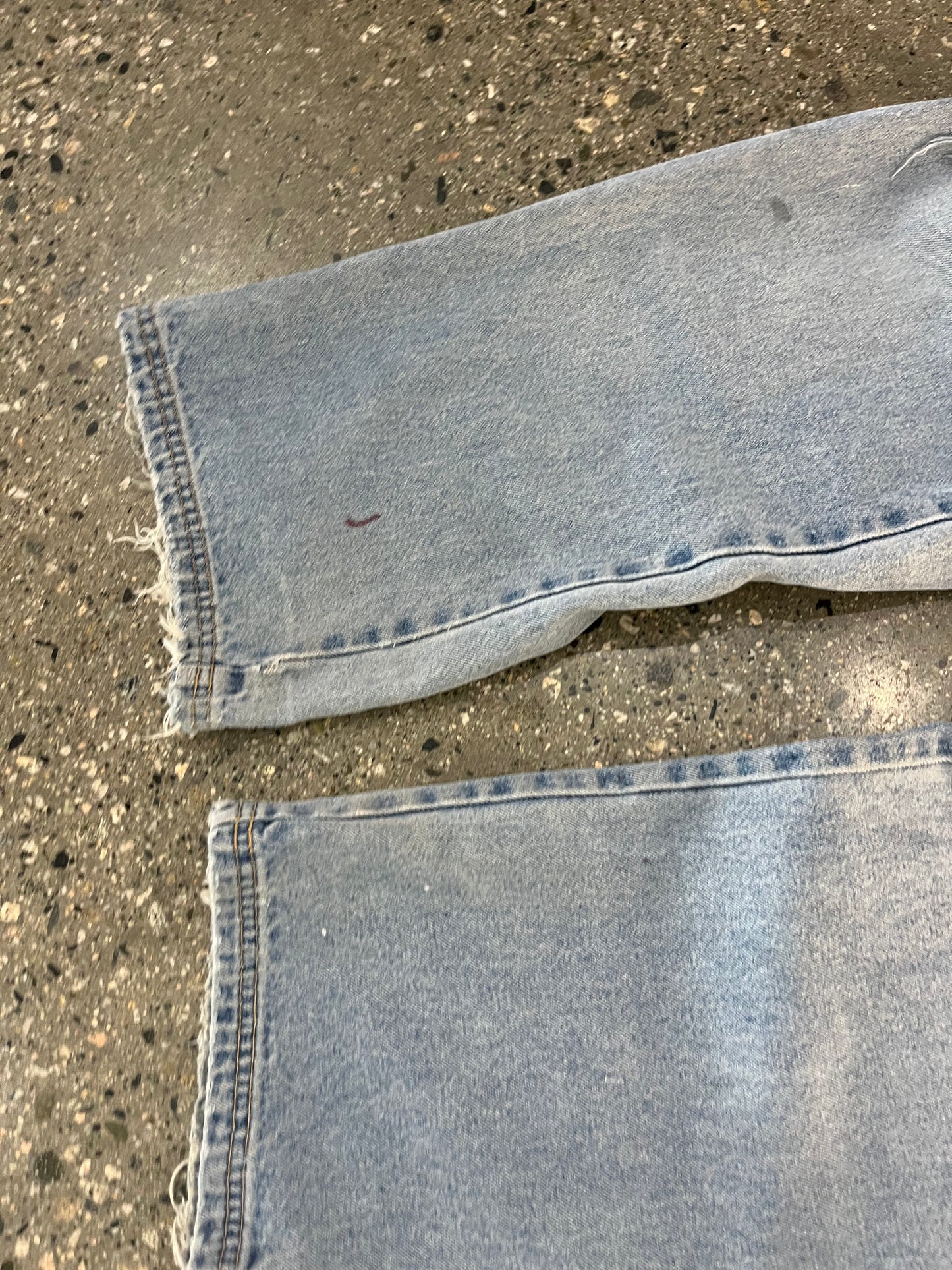 90s Cybertek Distressed Light Wash DENIM